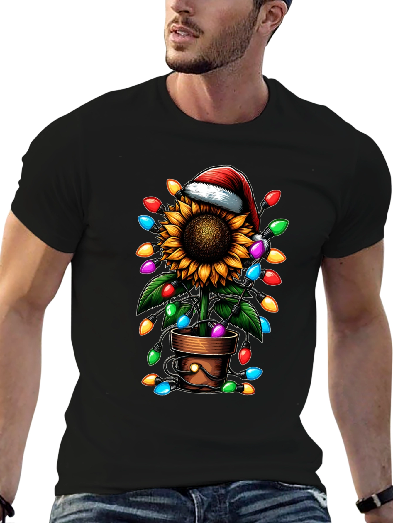 Festive Sunflower T-Shirt