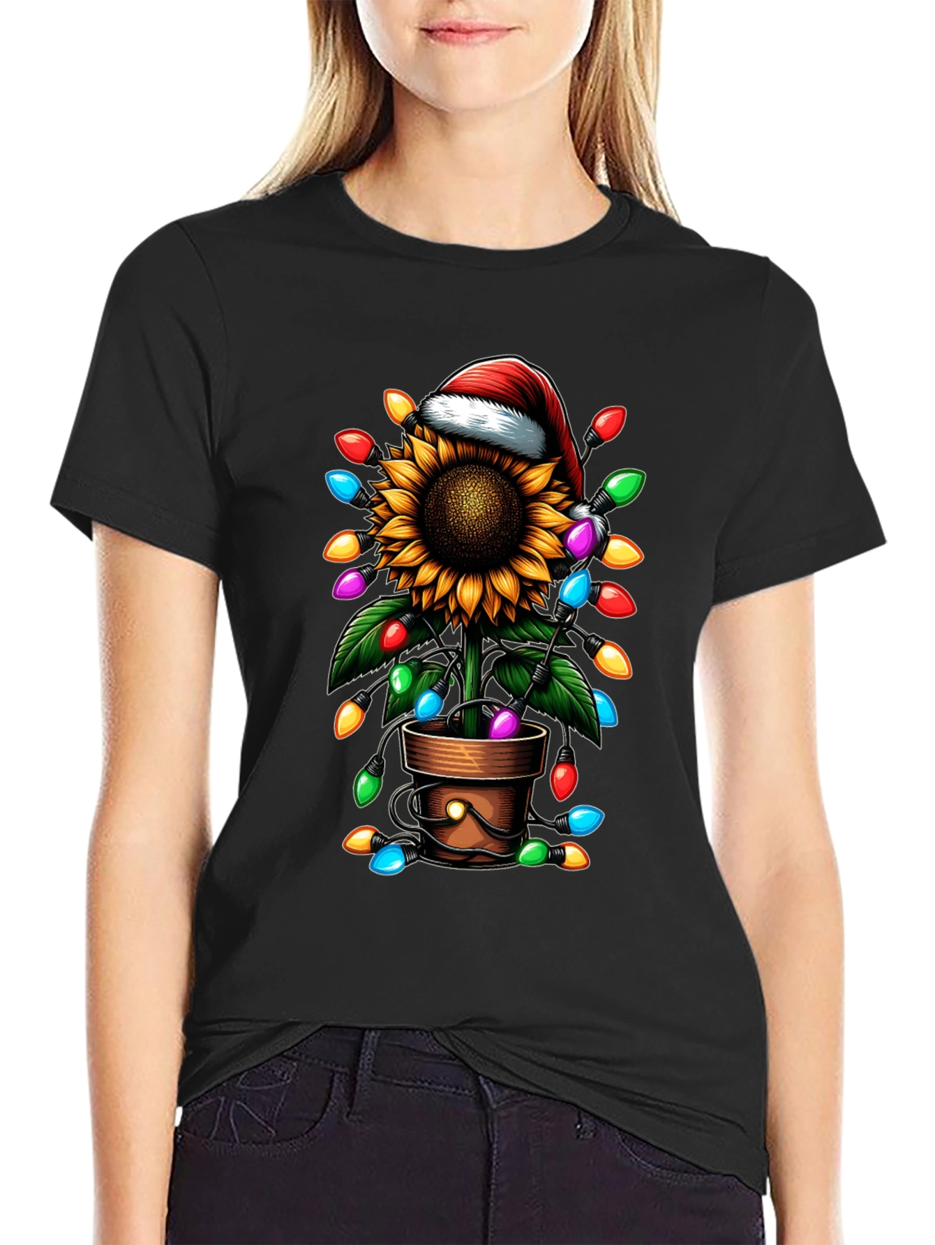 Festive Sunflower T-Shirt