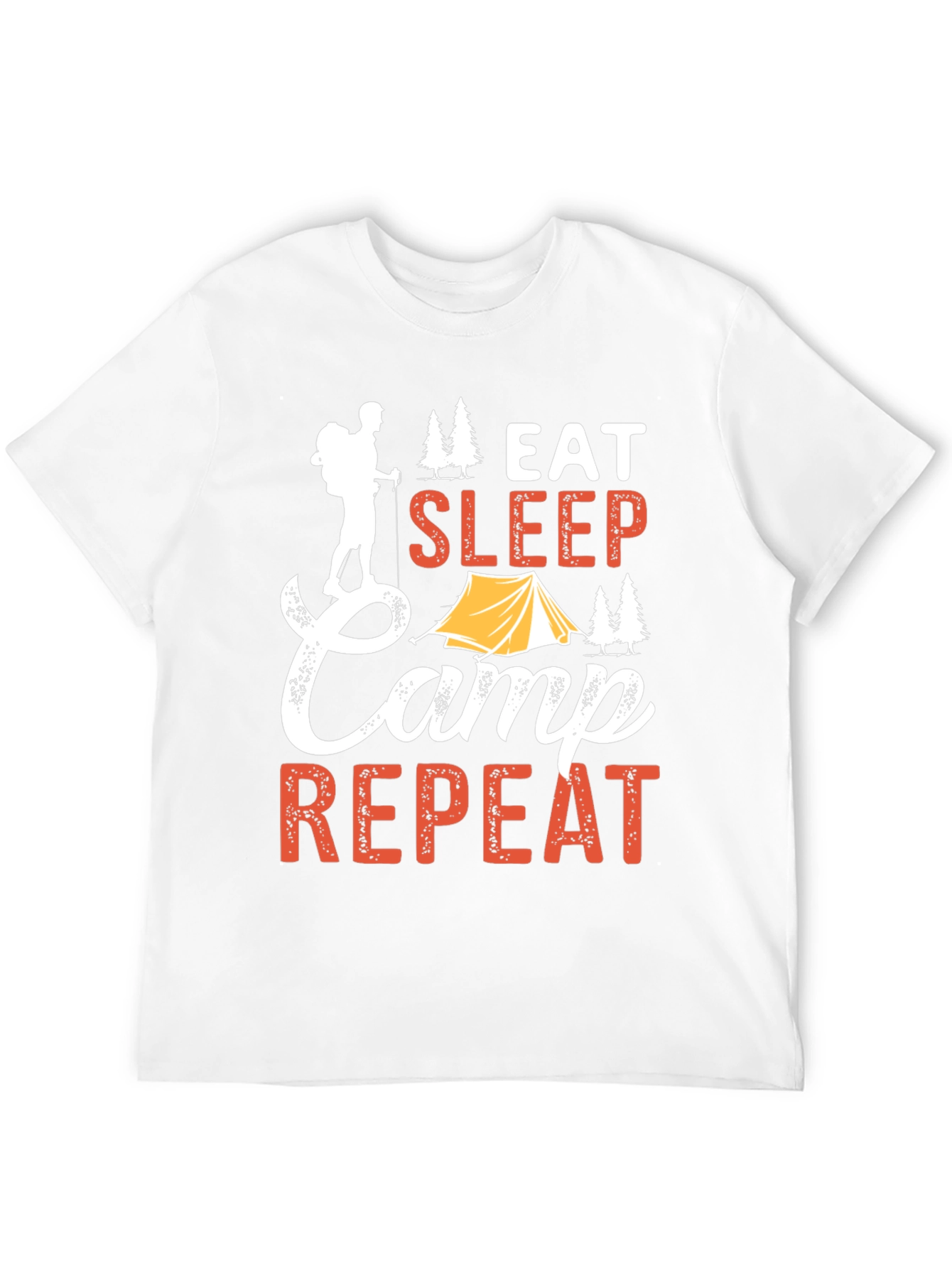 Eat Sleep Camp Repeat T-Shirt
