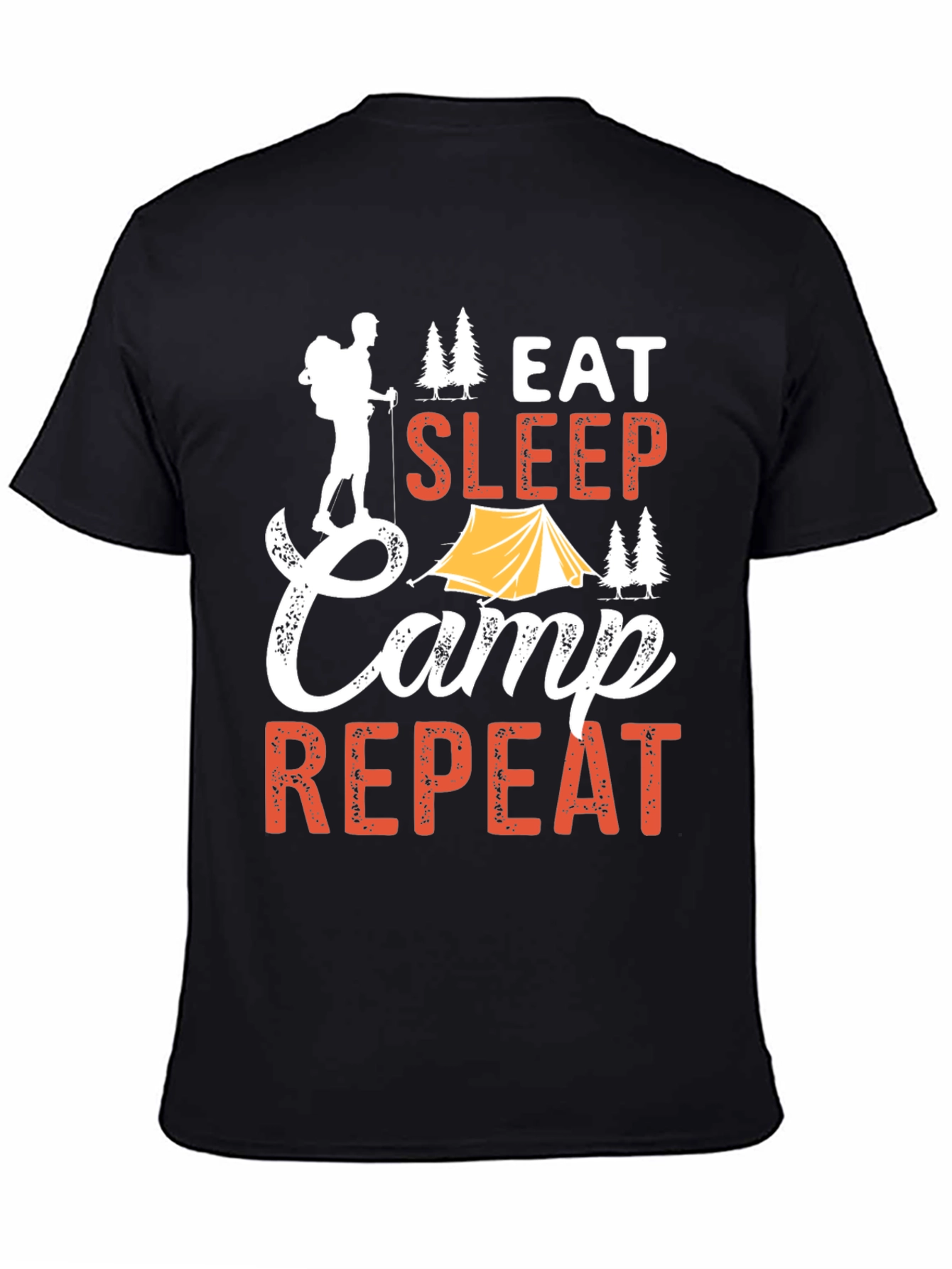 Eat Sleep Camp Repeat T-Shirt
