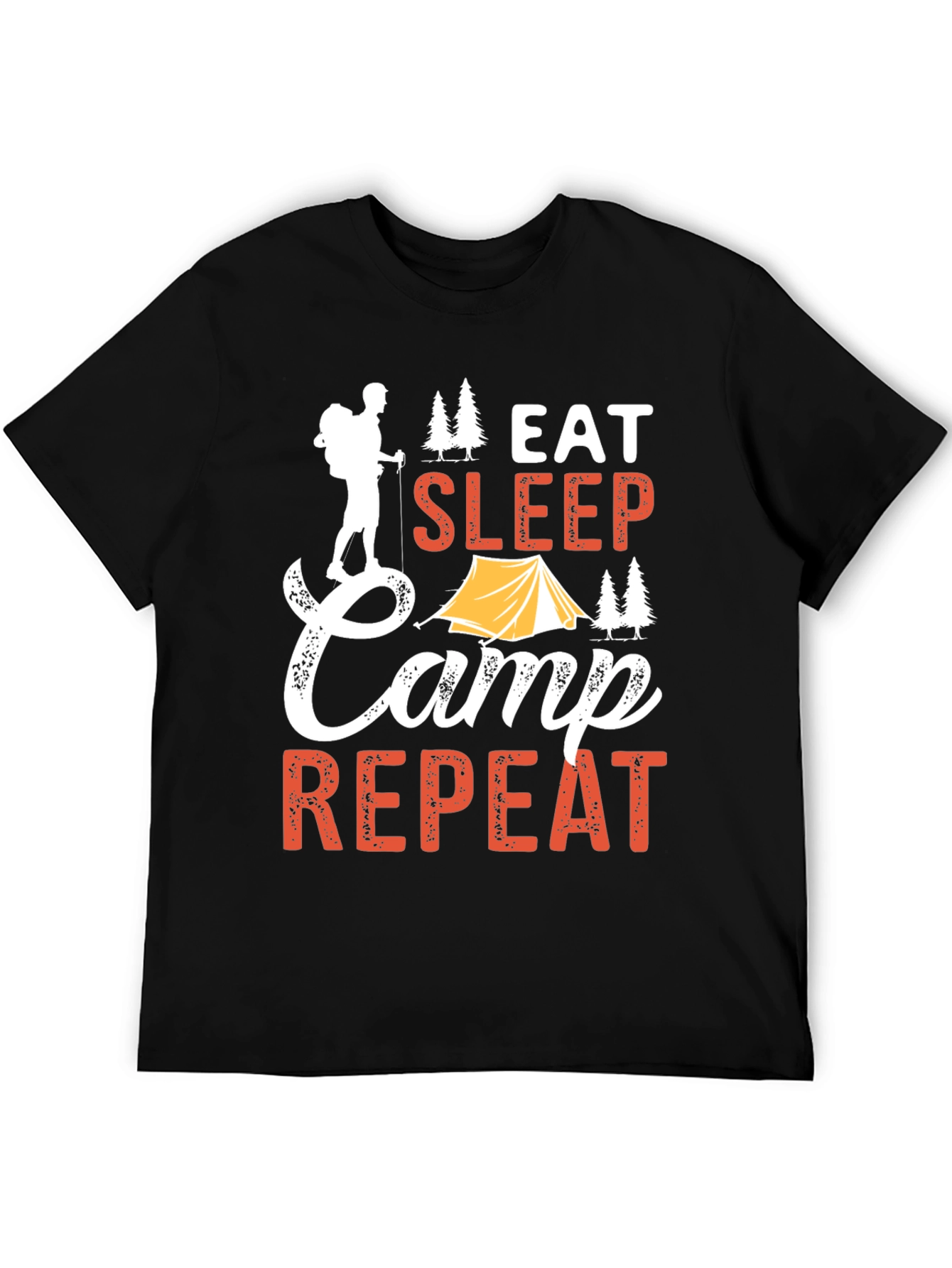 Eat Sleep Camp Repeat T-Shirt