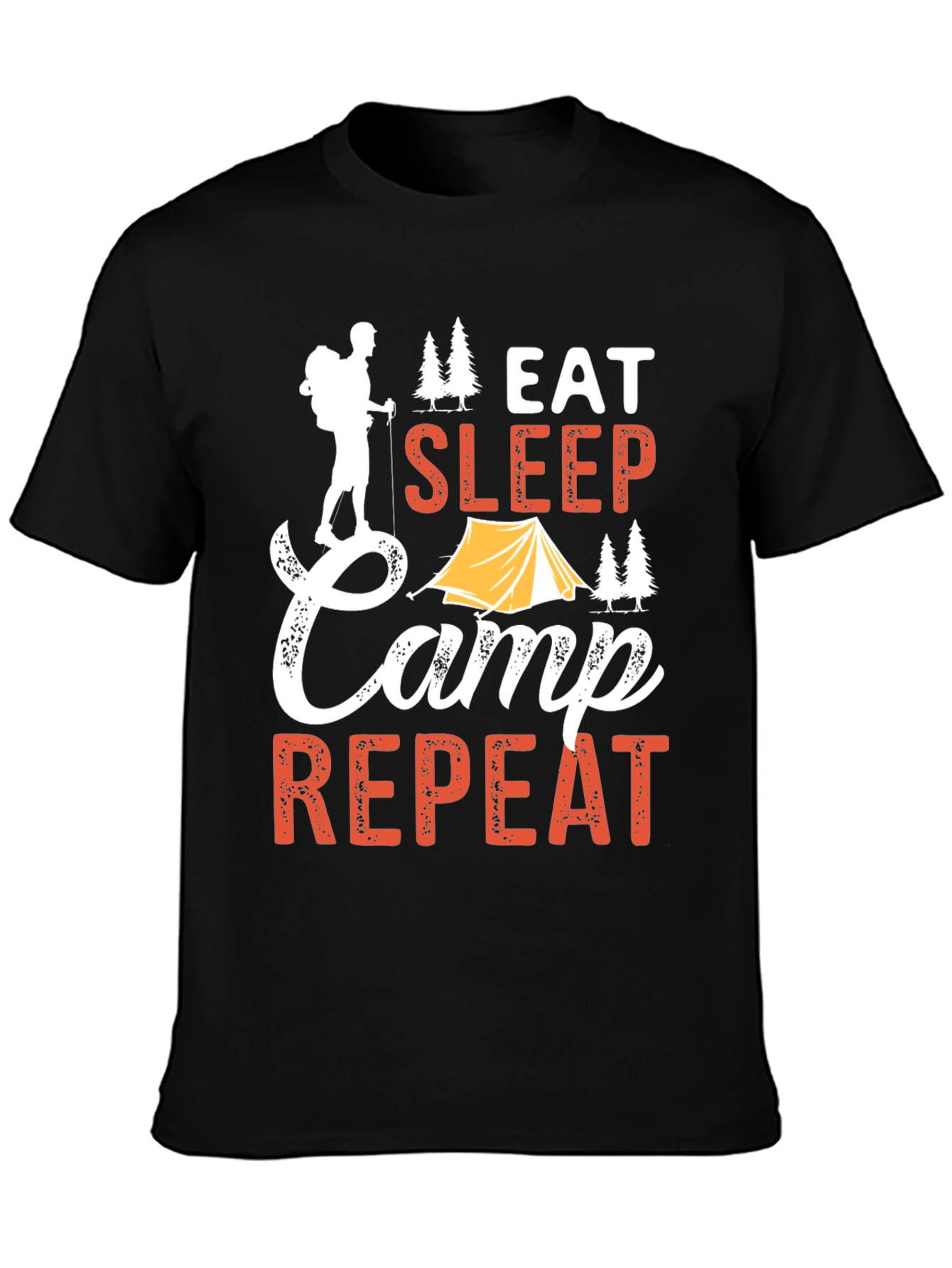 Eat Sleep Camp Repeat T-Shirt