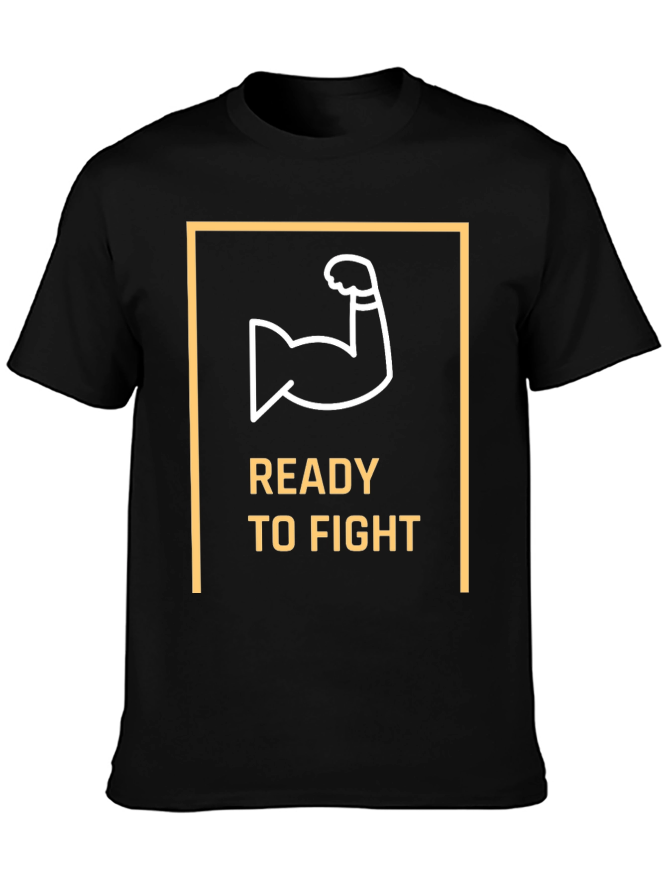 Ready to Fight Black Graphic Tee