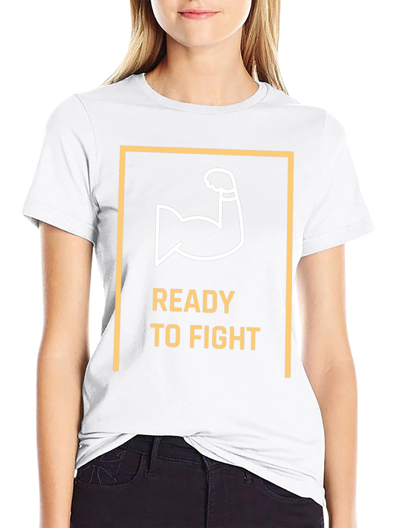 Ready to Fight Black Graphic Tee