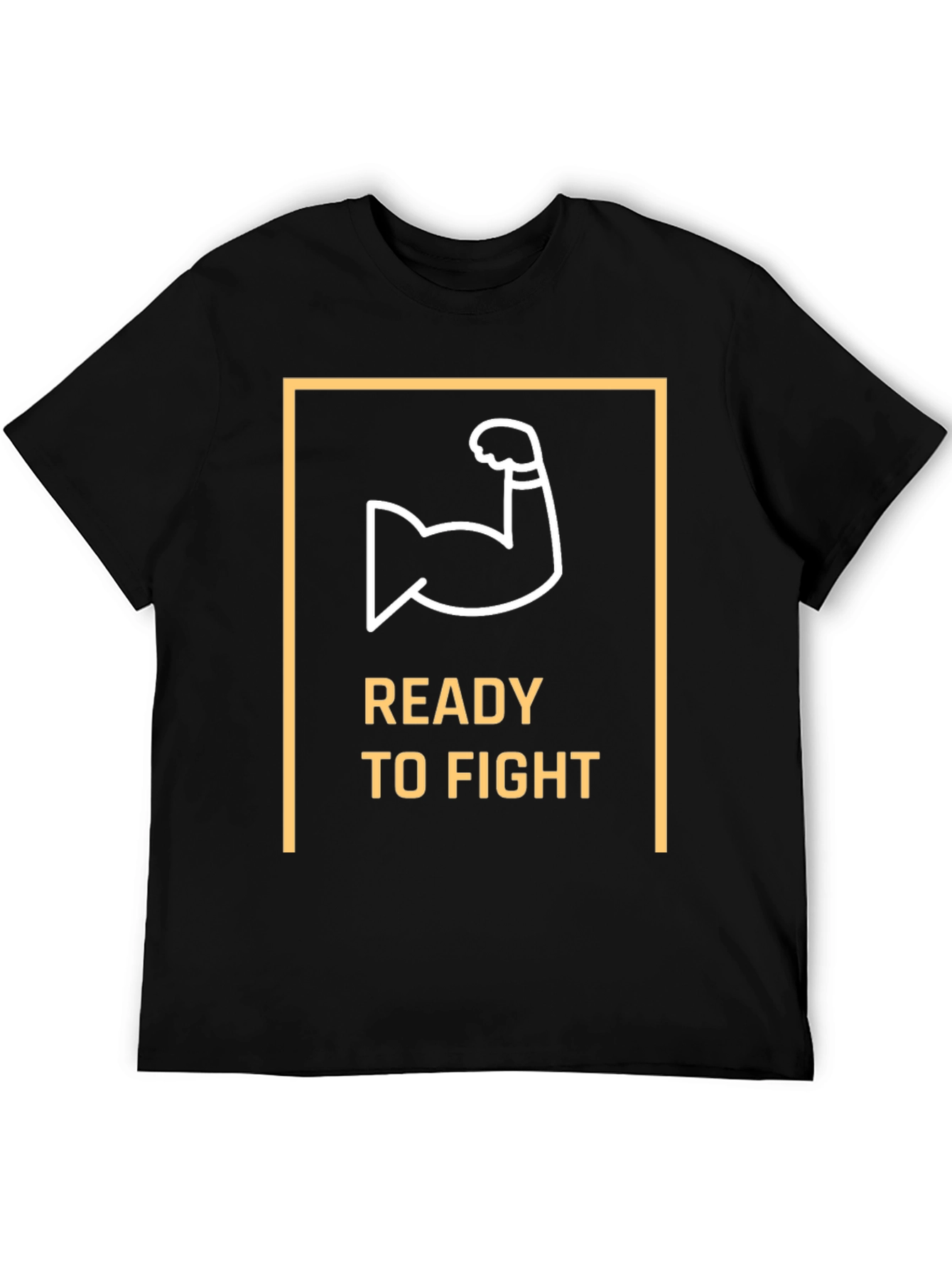 Ready to Fight Black Graphic Tee