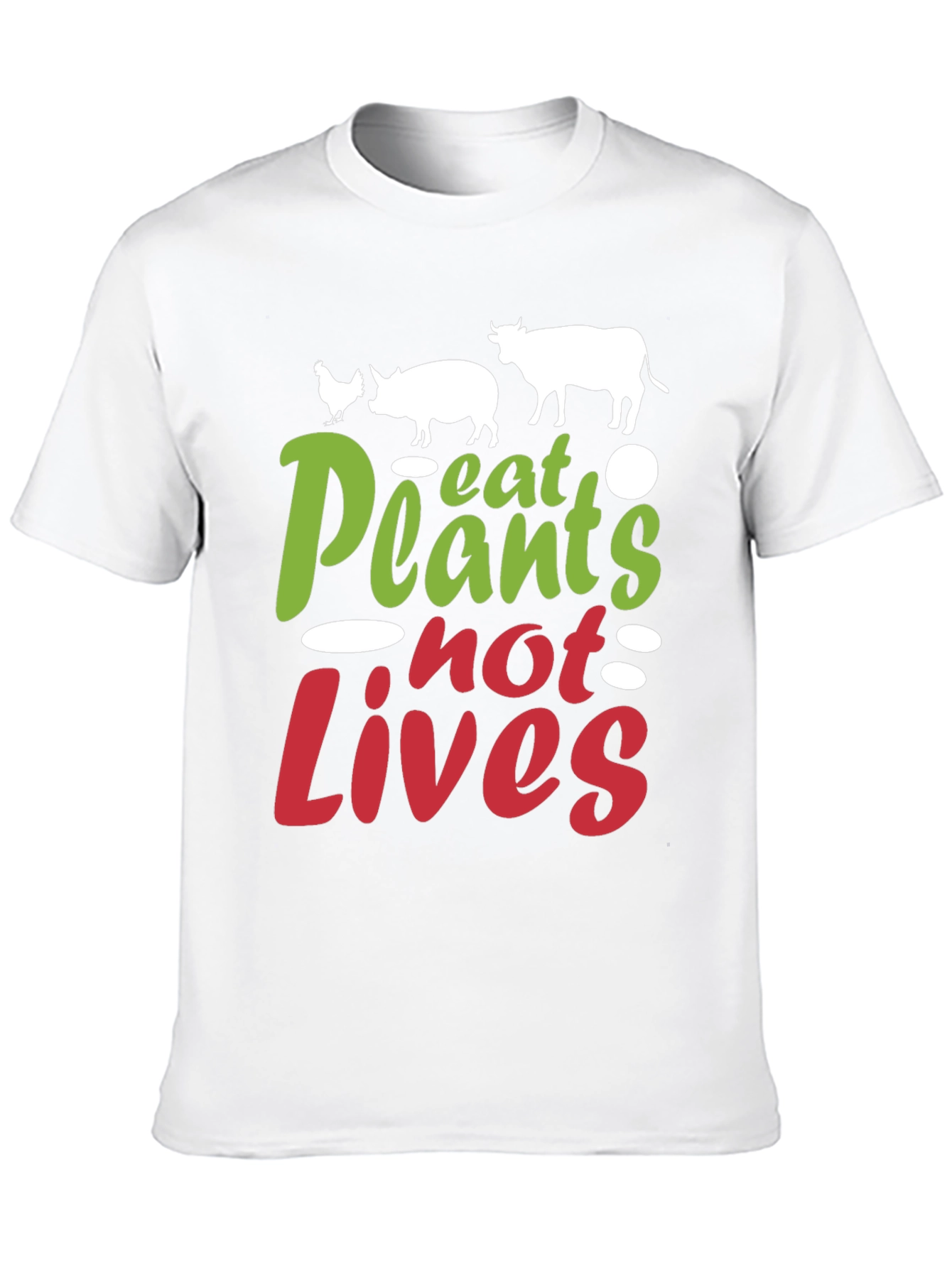 Eat Plants Not Lives Vegan T-Shirt