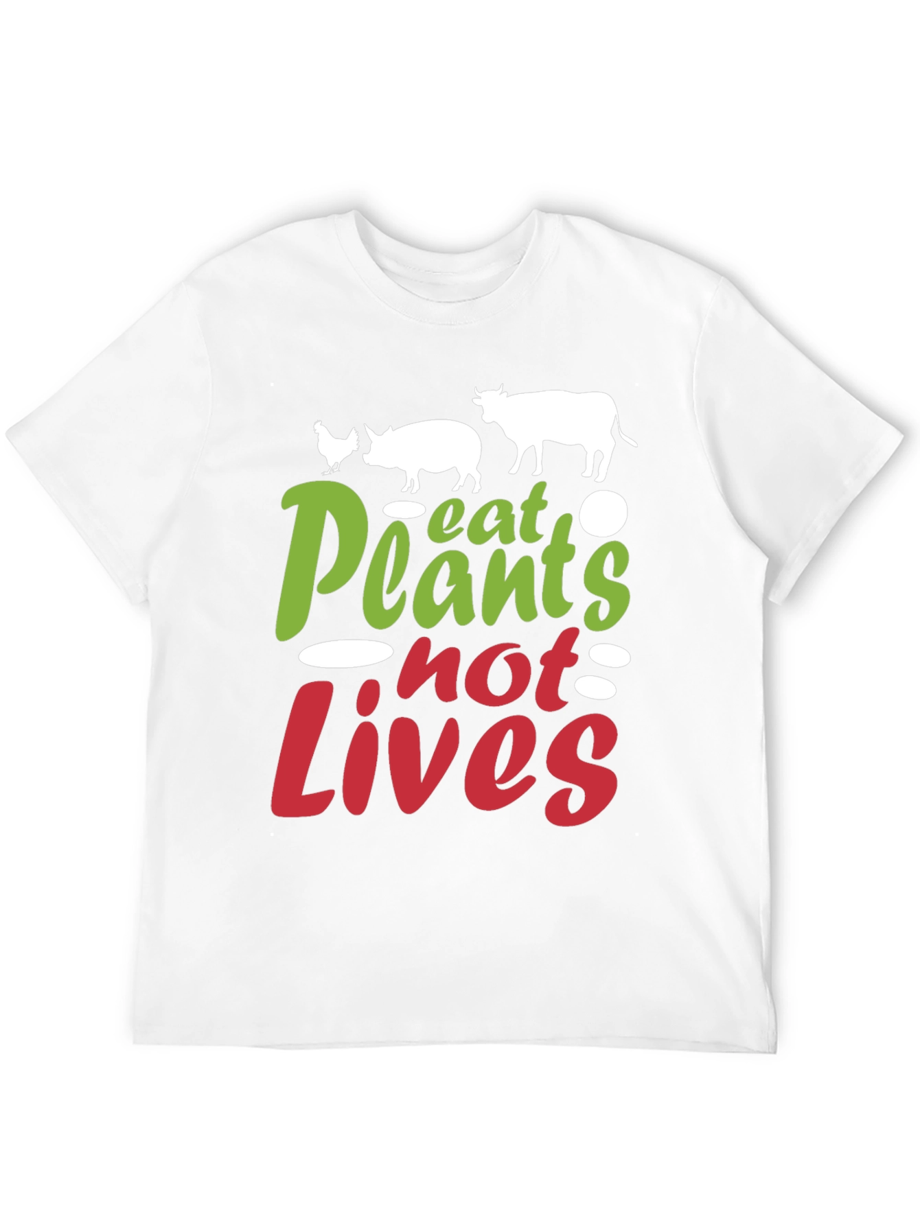 Eat Plants Not Lives Vegan T-Shirt