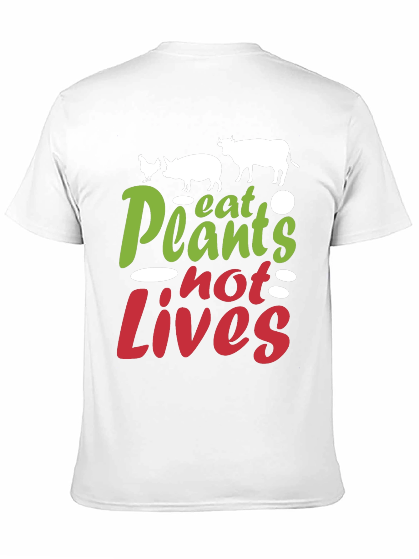 Eat Plants Not Lives Vegan T-Shirt