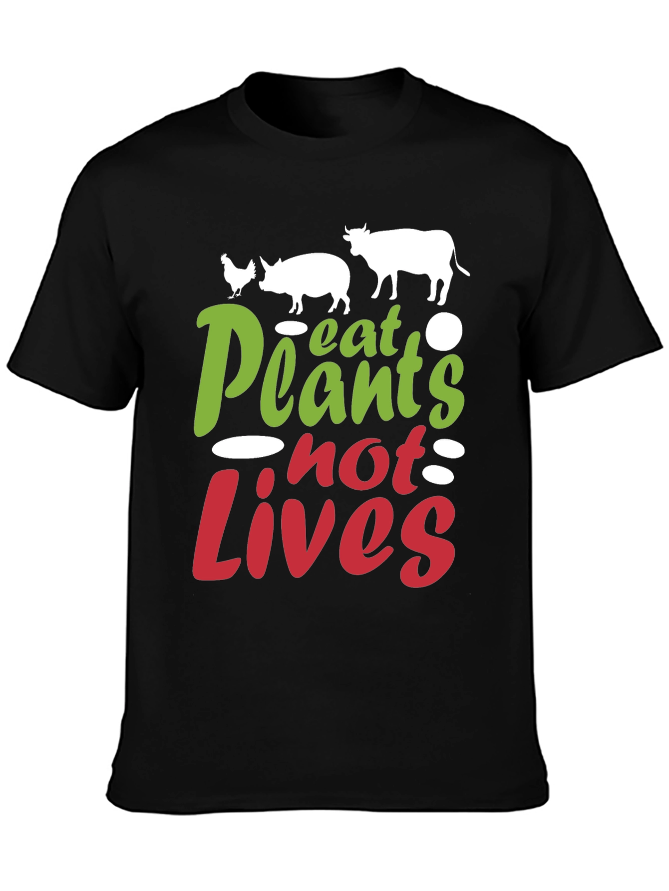 Eat Plants Not Lives Vegan T-Shirt