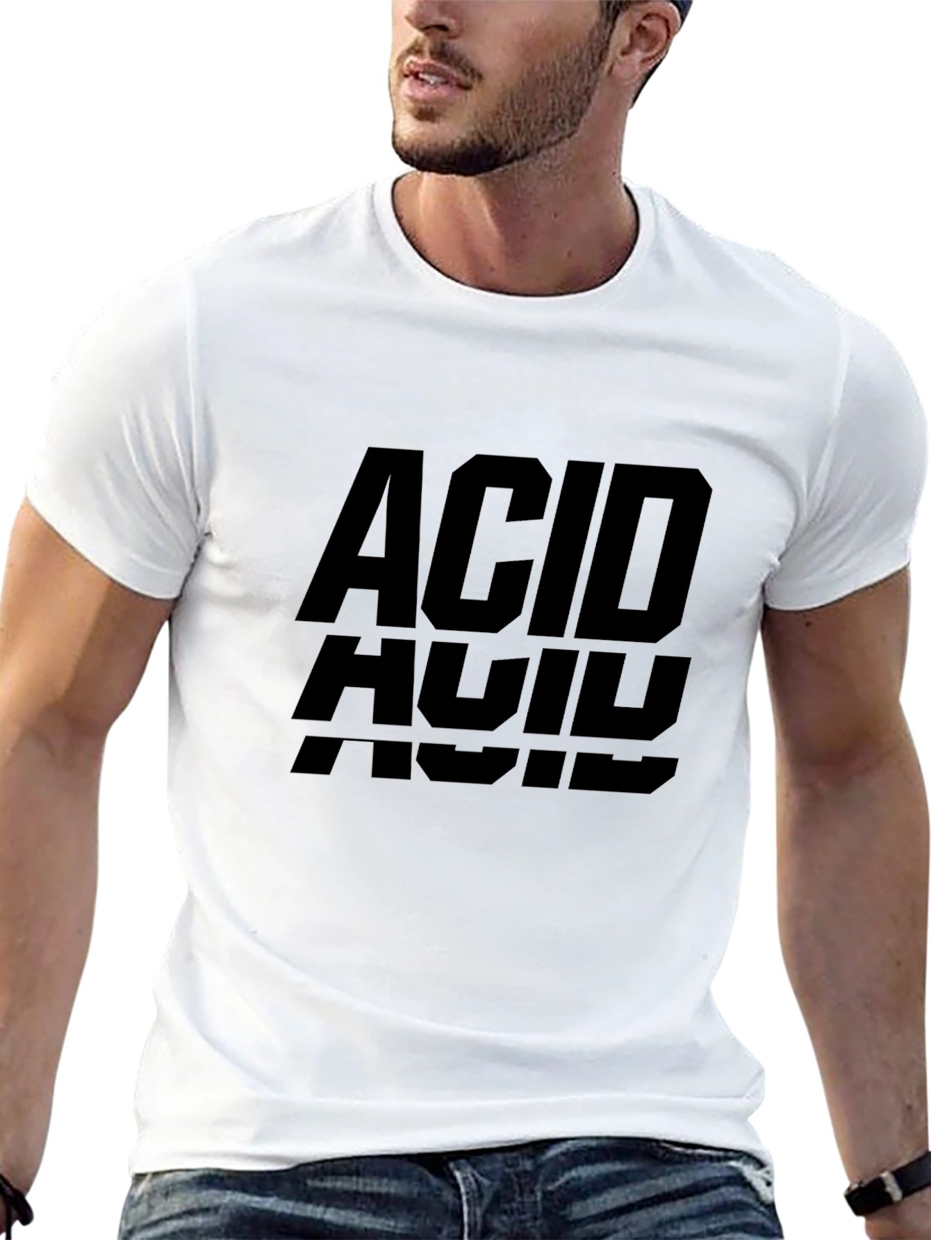 Acid Graphic Print T-Shirt
