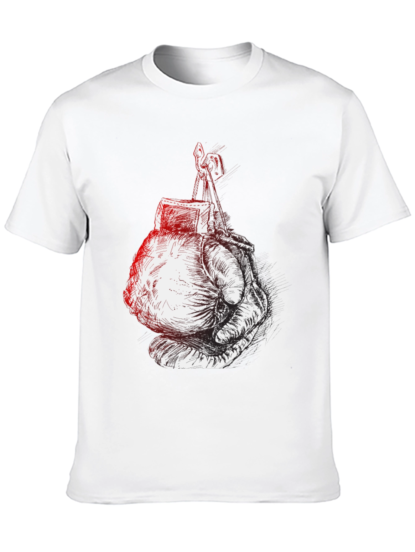 Boxing Glove Graphic Tee - Black