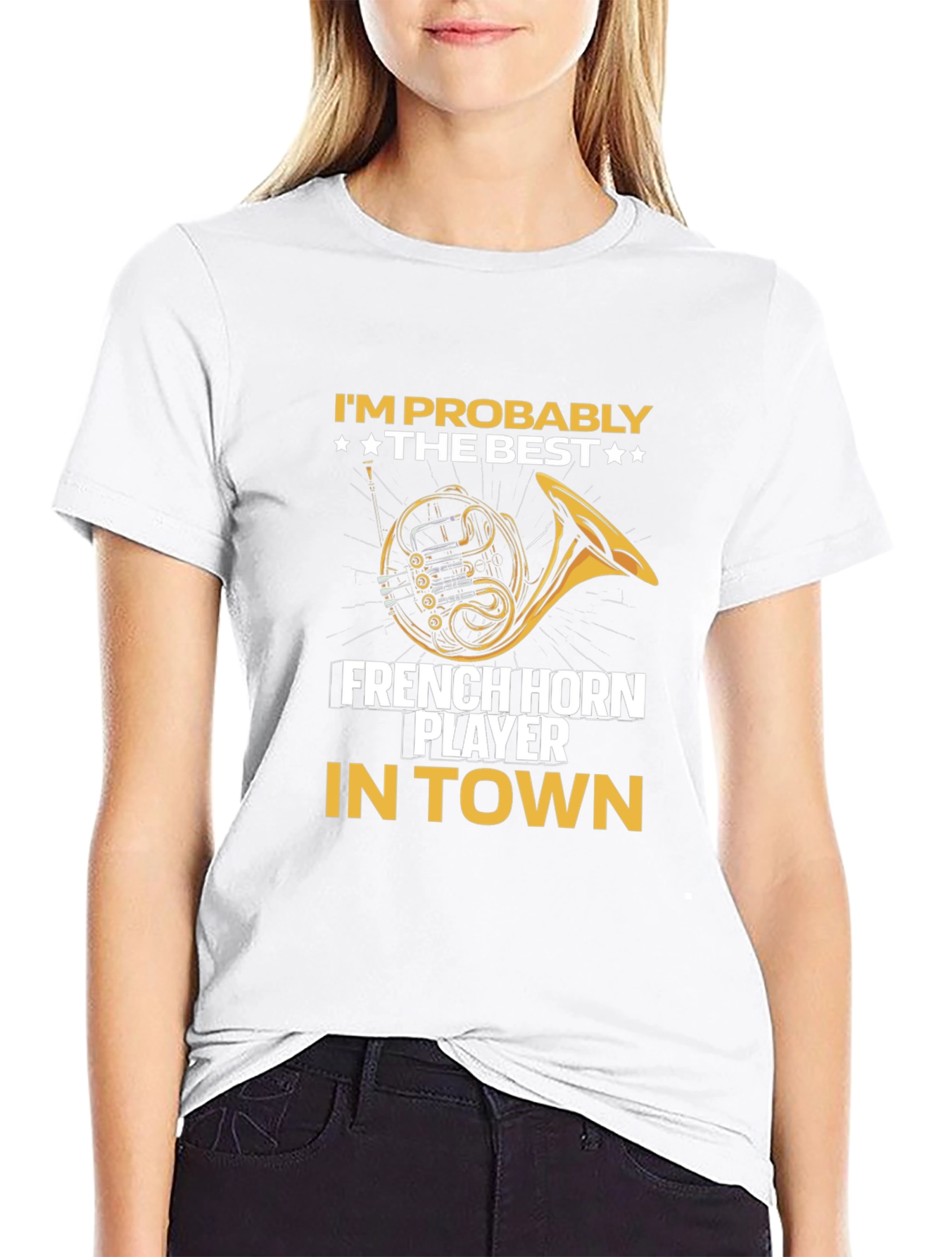 Best French Horn Player T-Shirt - Musician Tee