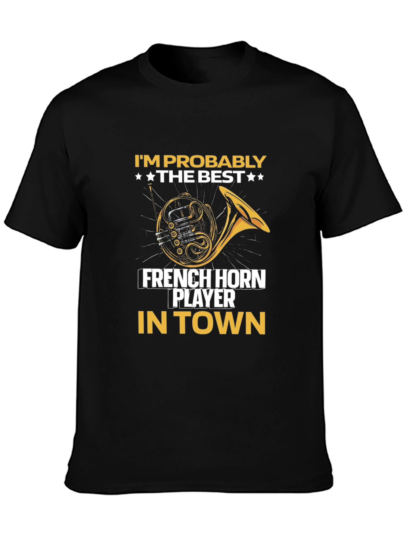 Best French Horn Player T-Shirt - Musician Tee