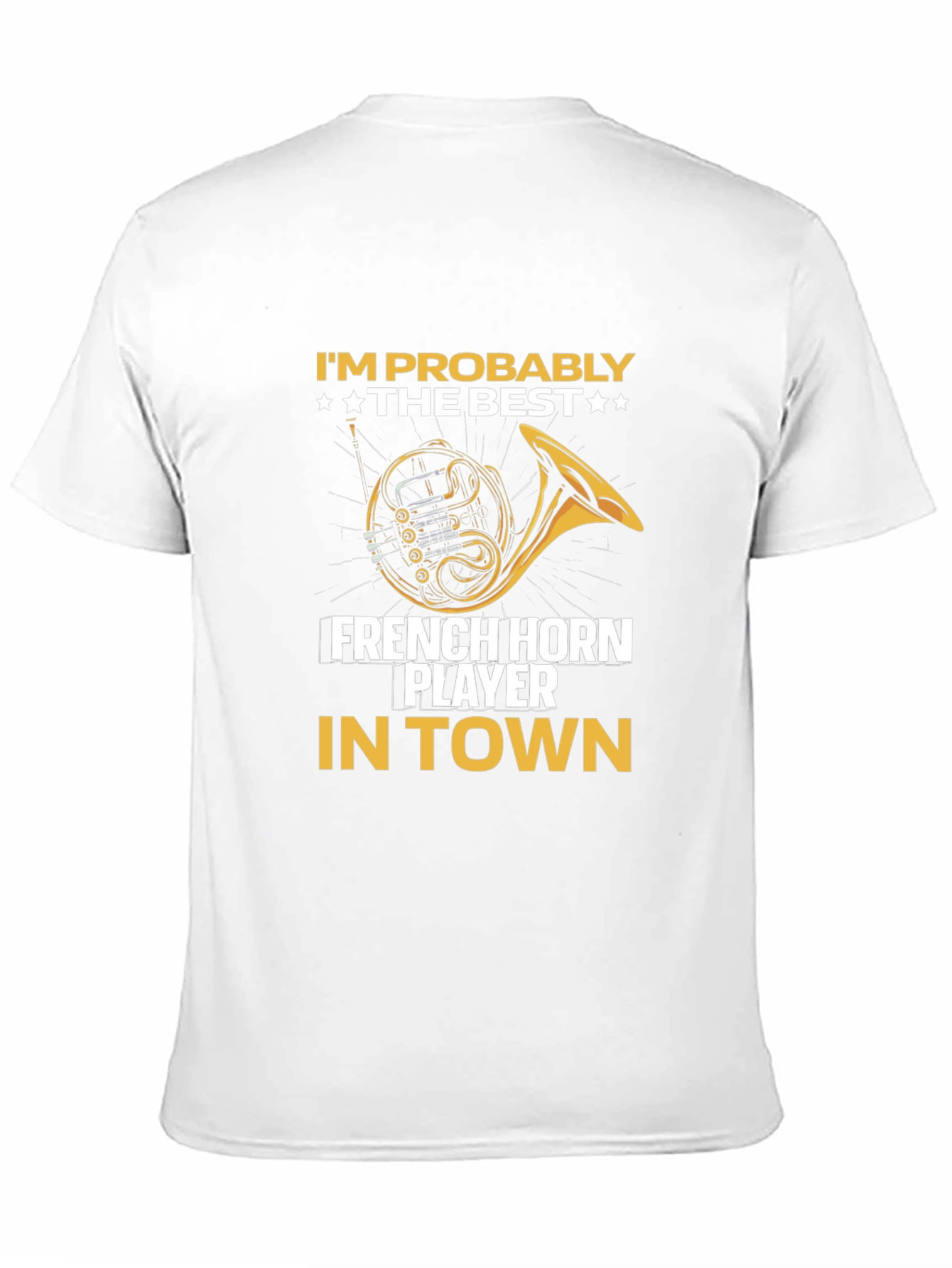Best French Horn Player T-Shirt - Musician Tee