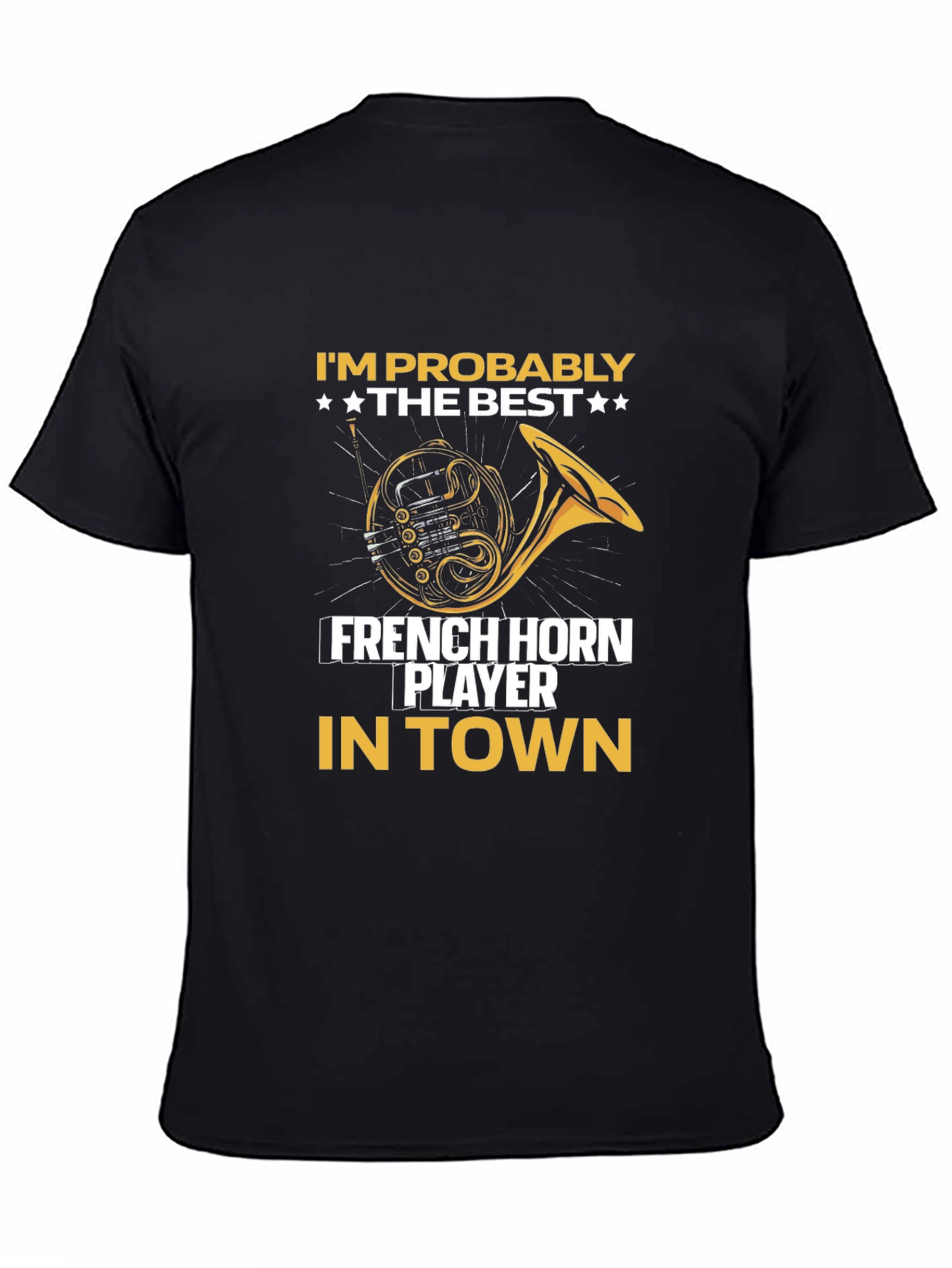 Best French Horn Player T-Shirt - Musician Tee