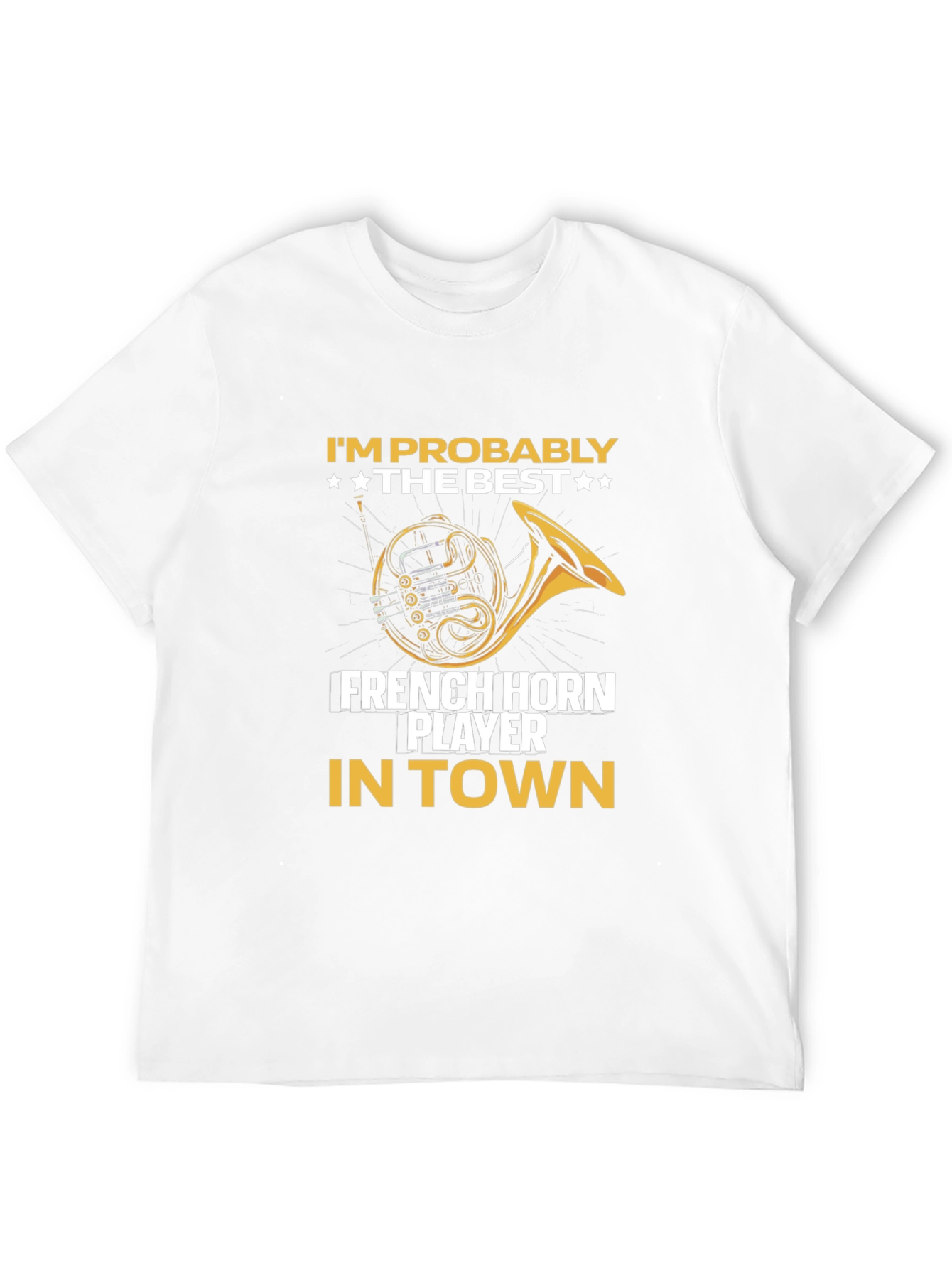 Best French Horn Player T-Shirt - Musician Tee