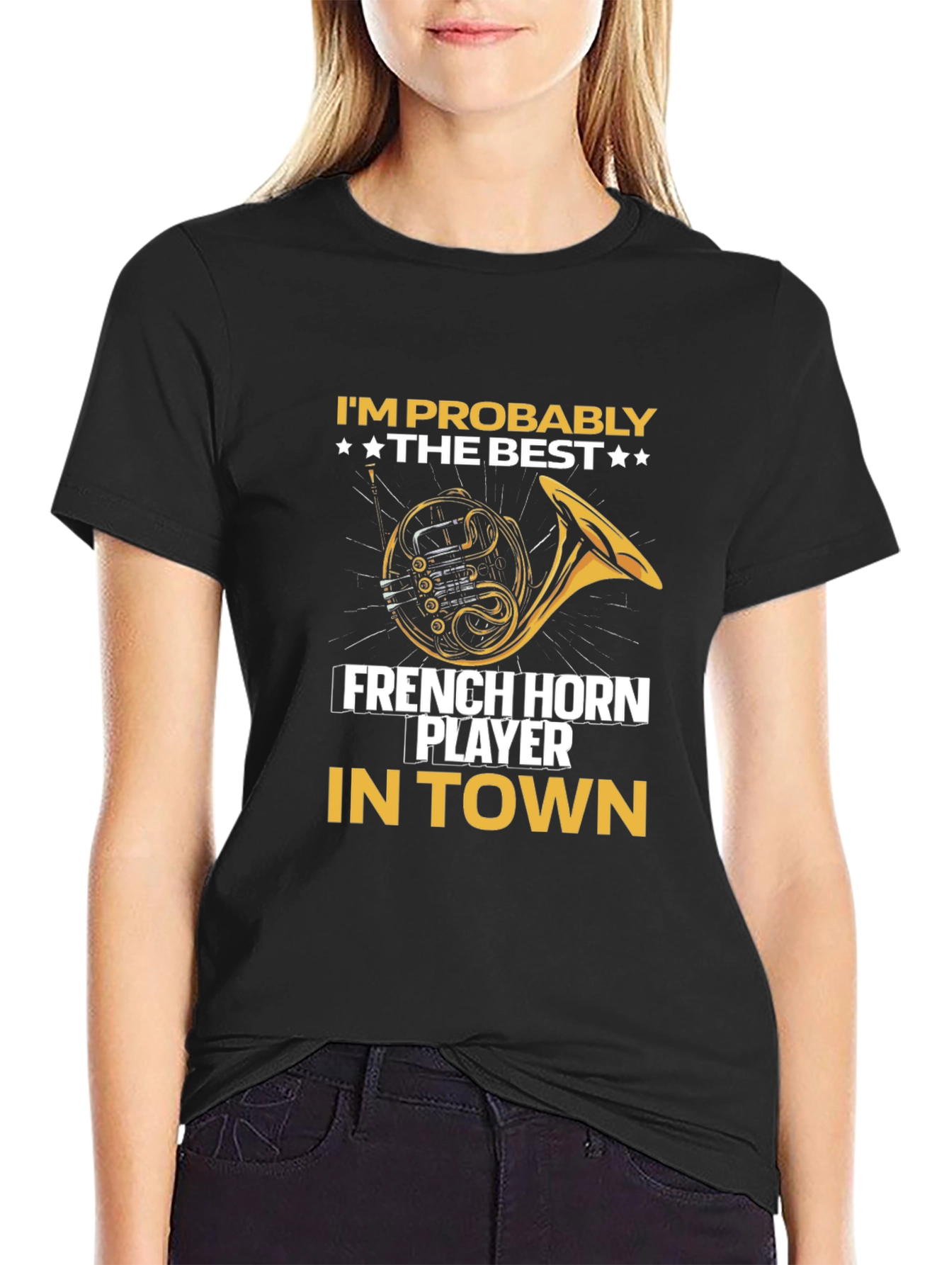 Best French Horn Player T-Shirt - Musician Tee