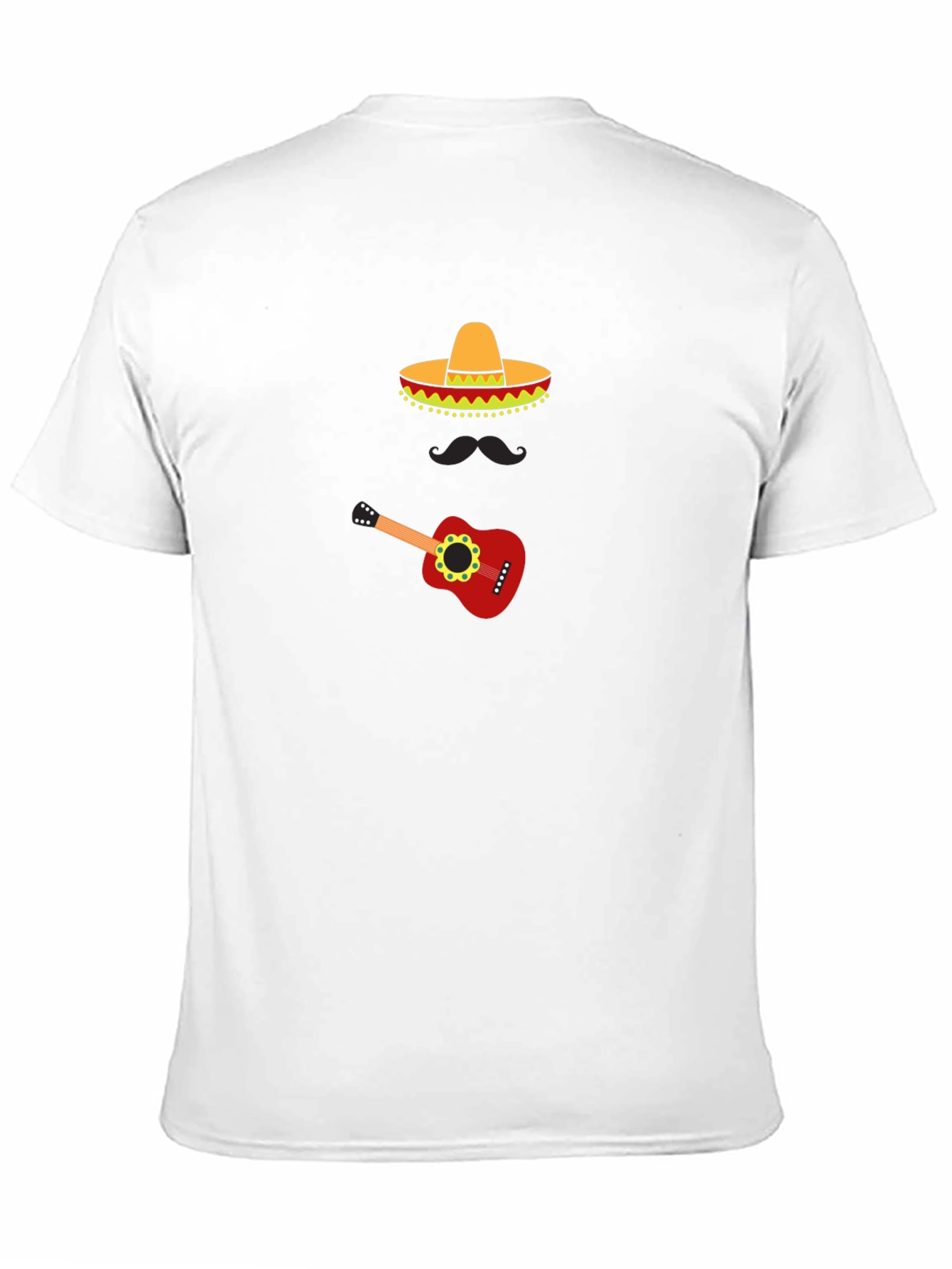 Fiesta Fun Graphic Tee - Sombrero & Guitar