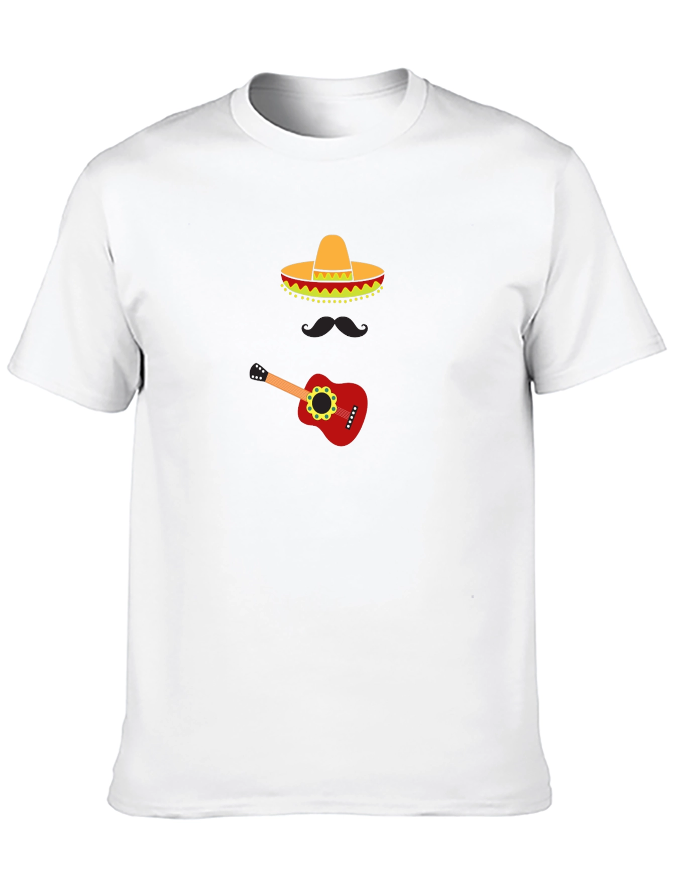 Fiesta Fun Graphic Tee - Sombrero & Guitar