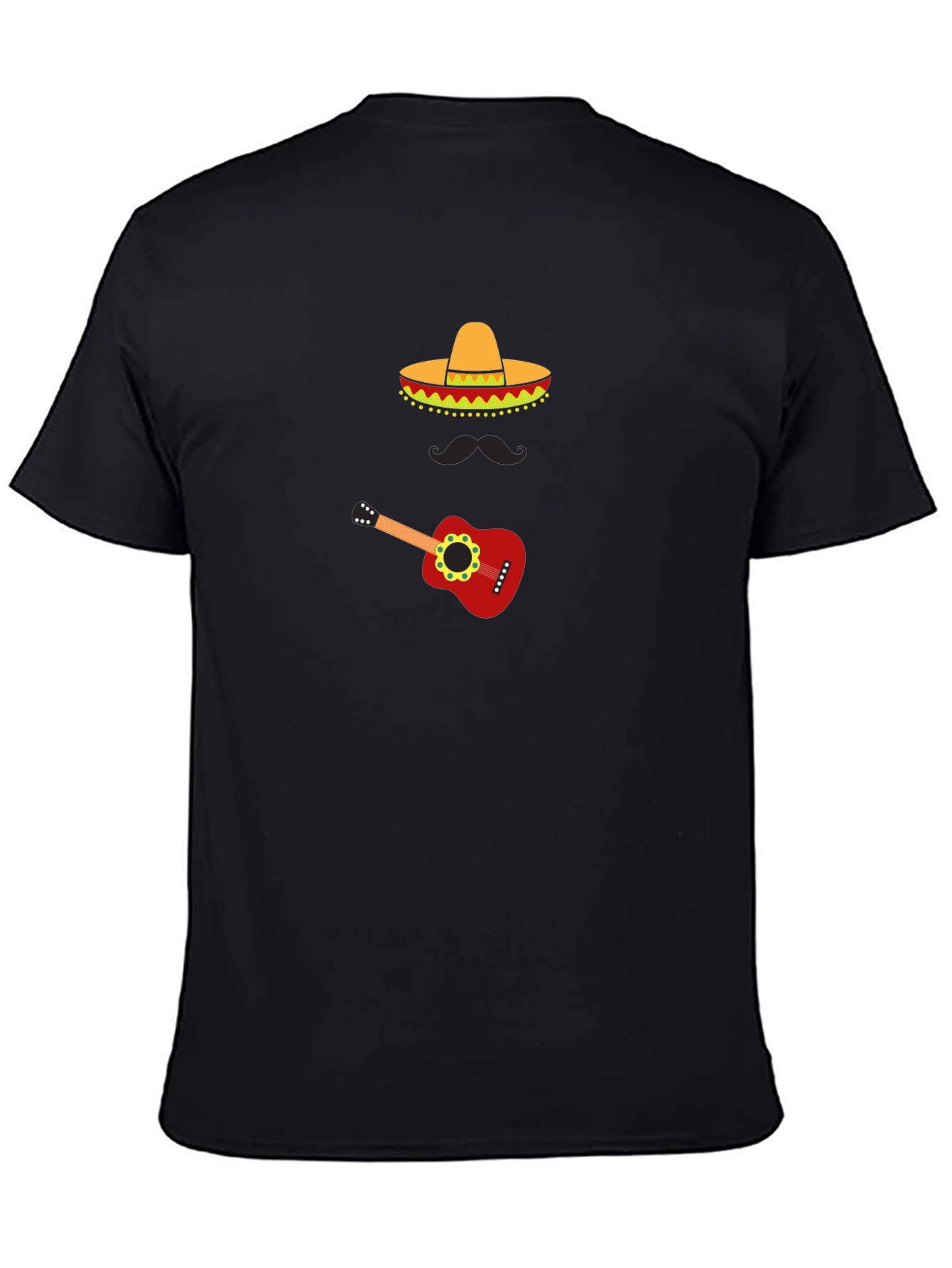 Fiesta Fun Graphic Tee - Sombrero & Guitar