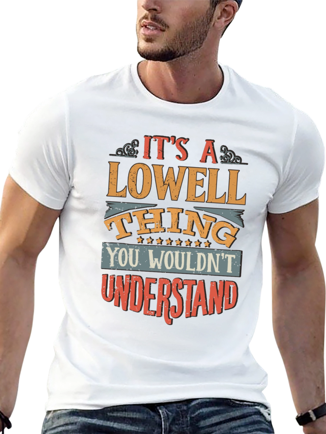 Lowell Thing Graphic Tee - Unique Name T-Shirt