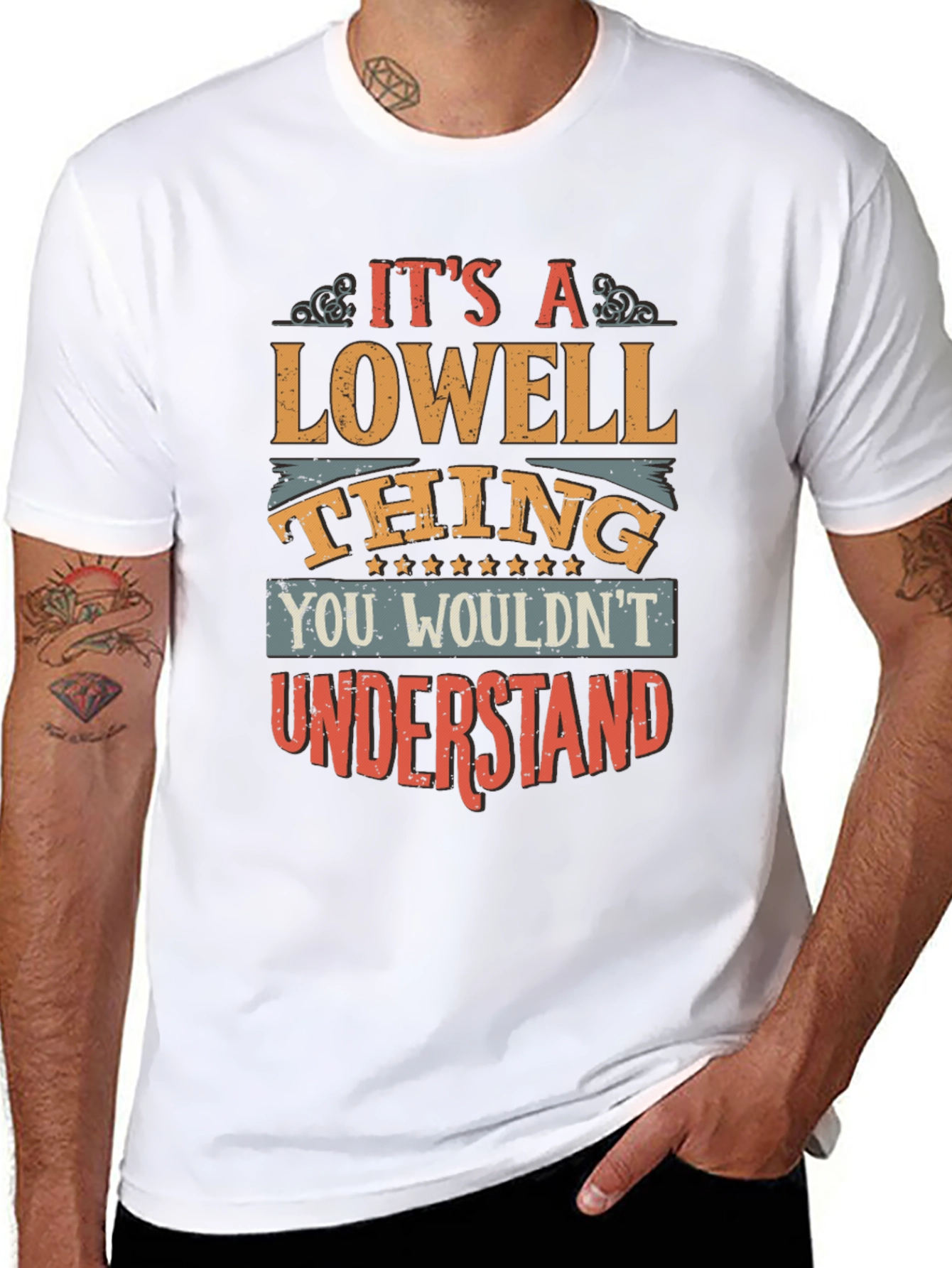 Lowell Thing Graphic Tee - Unique Name T-Shirt
