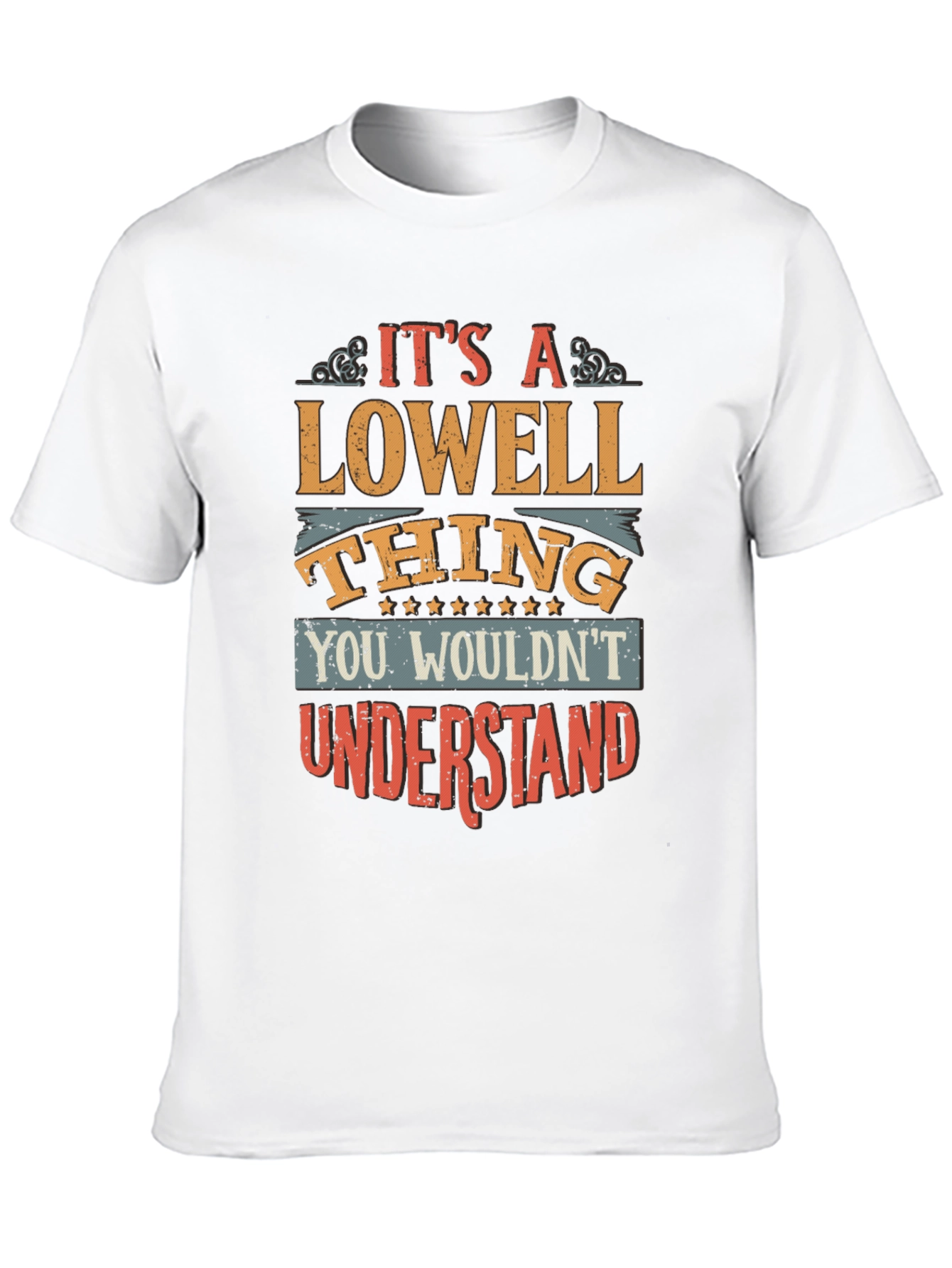 Lowell Thing Graphic Tee - Unique Name T-Shirt