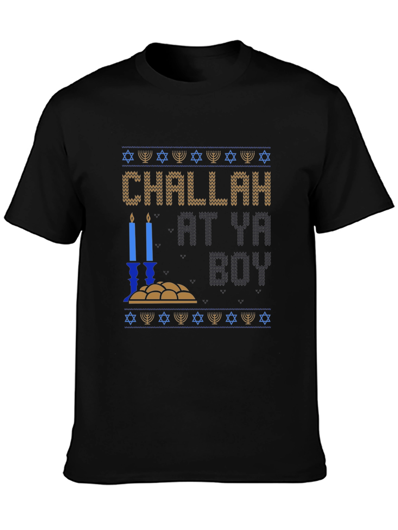 Challah at Ya Boy Hanukkah T-Shirt