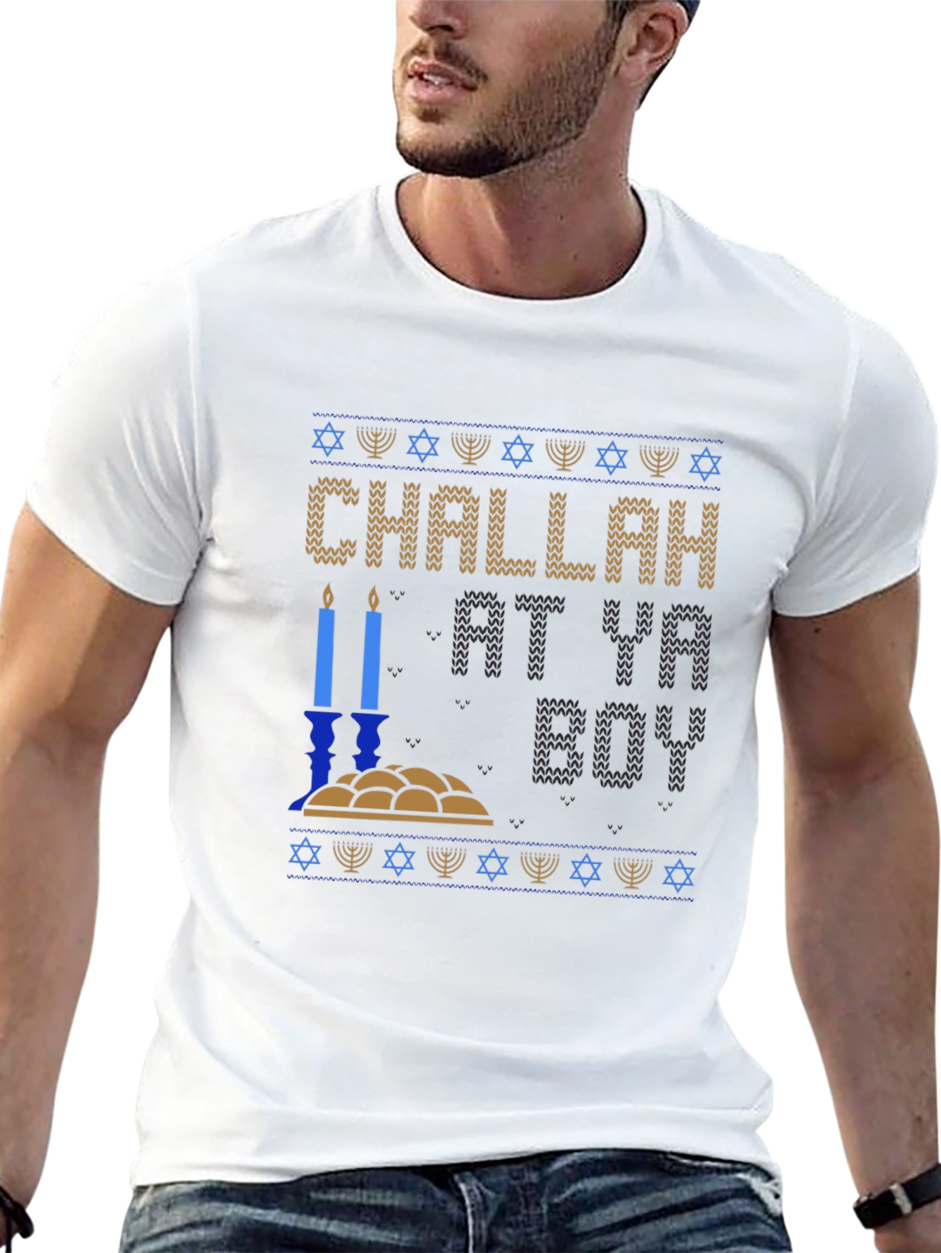 Challah at Ya Boy Hanukkah T-Shirt