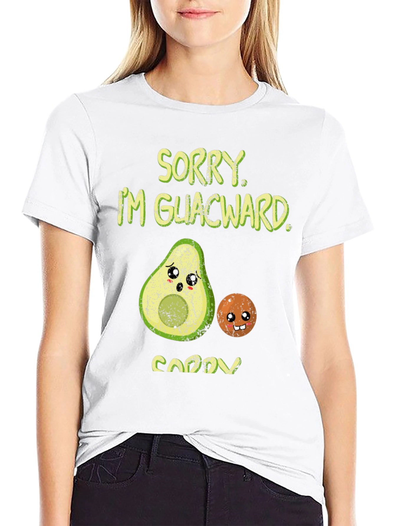 Sorry Im Guacward Avocado T-Shirt