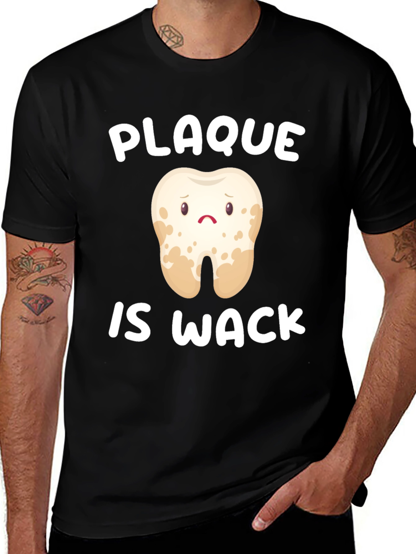 Plaque is Wack T-Shirt - Dental Humor