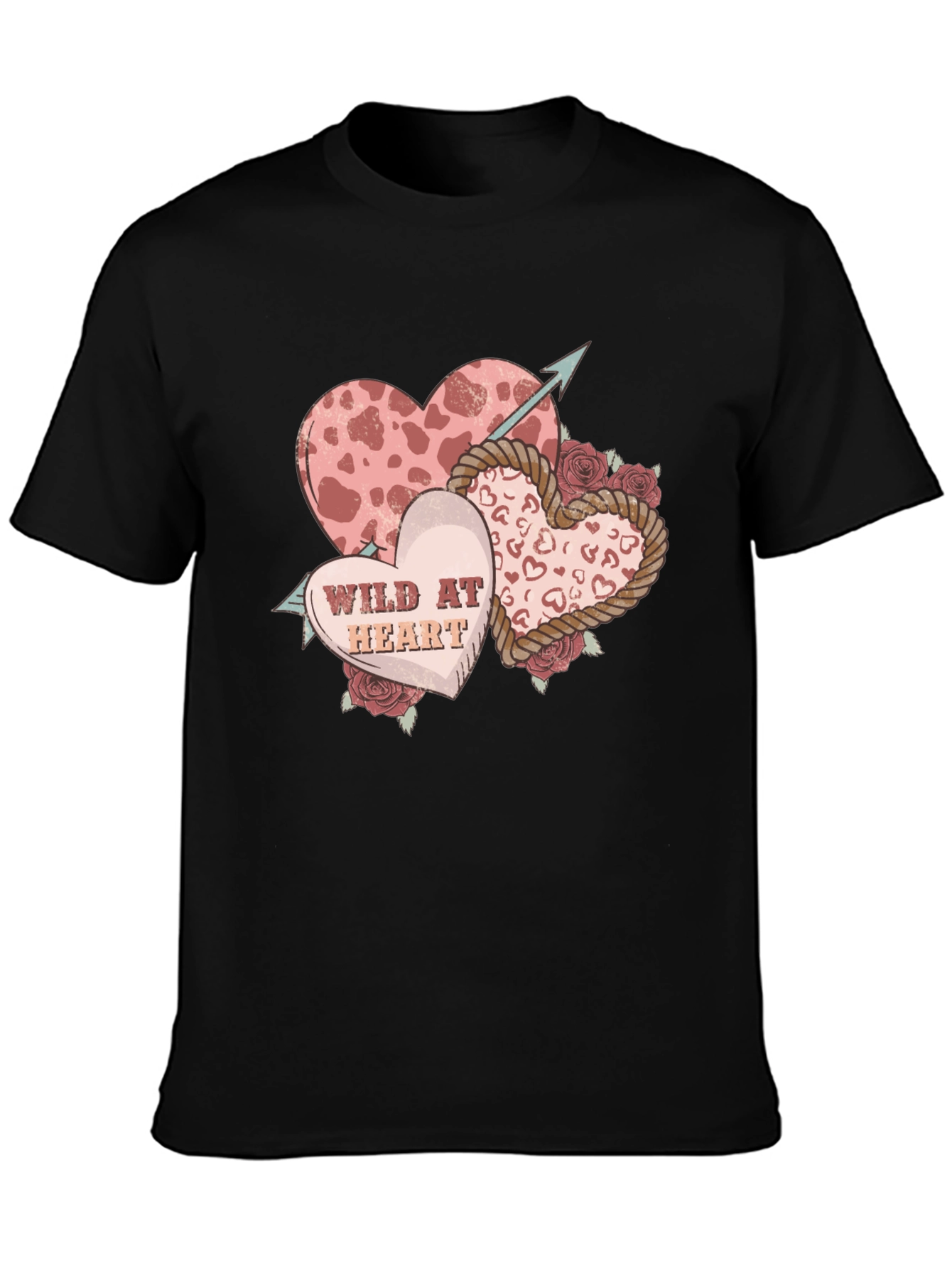 Wild at Heart Valentine Graphic Tee