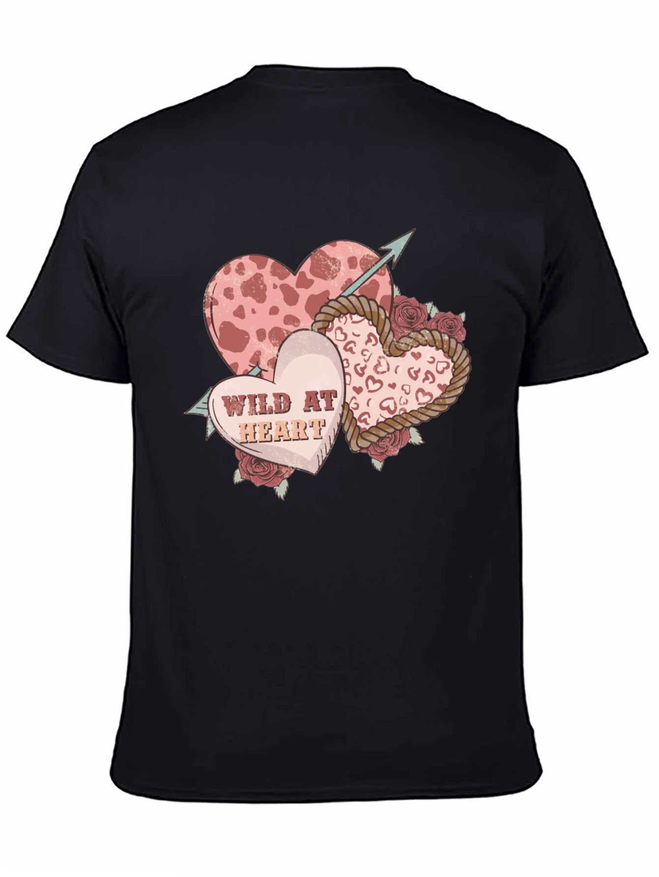 Wild at Heart Valentine Graphic Tee