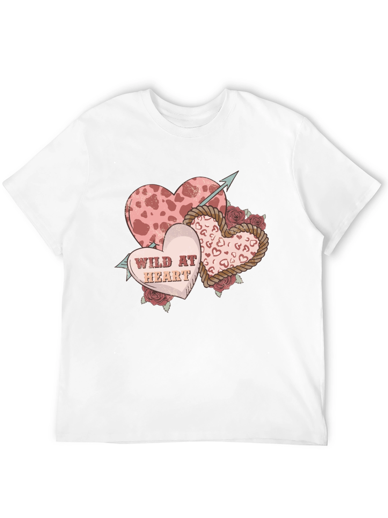 Wild at Heart Valentine Graphic Tee