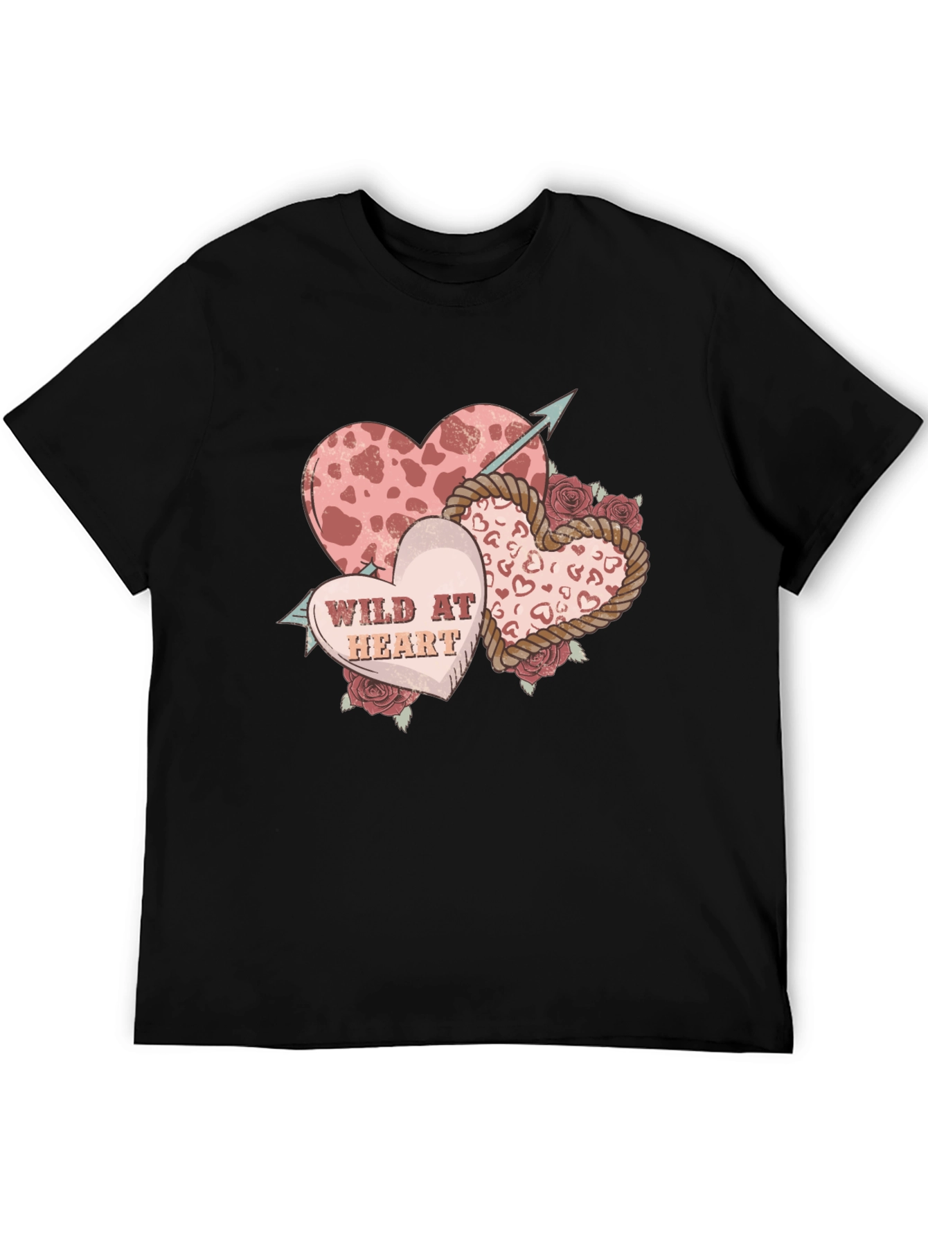 Wild at Heart Valentine Graphic Tee