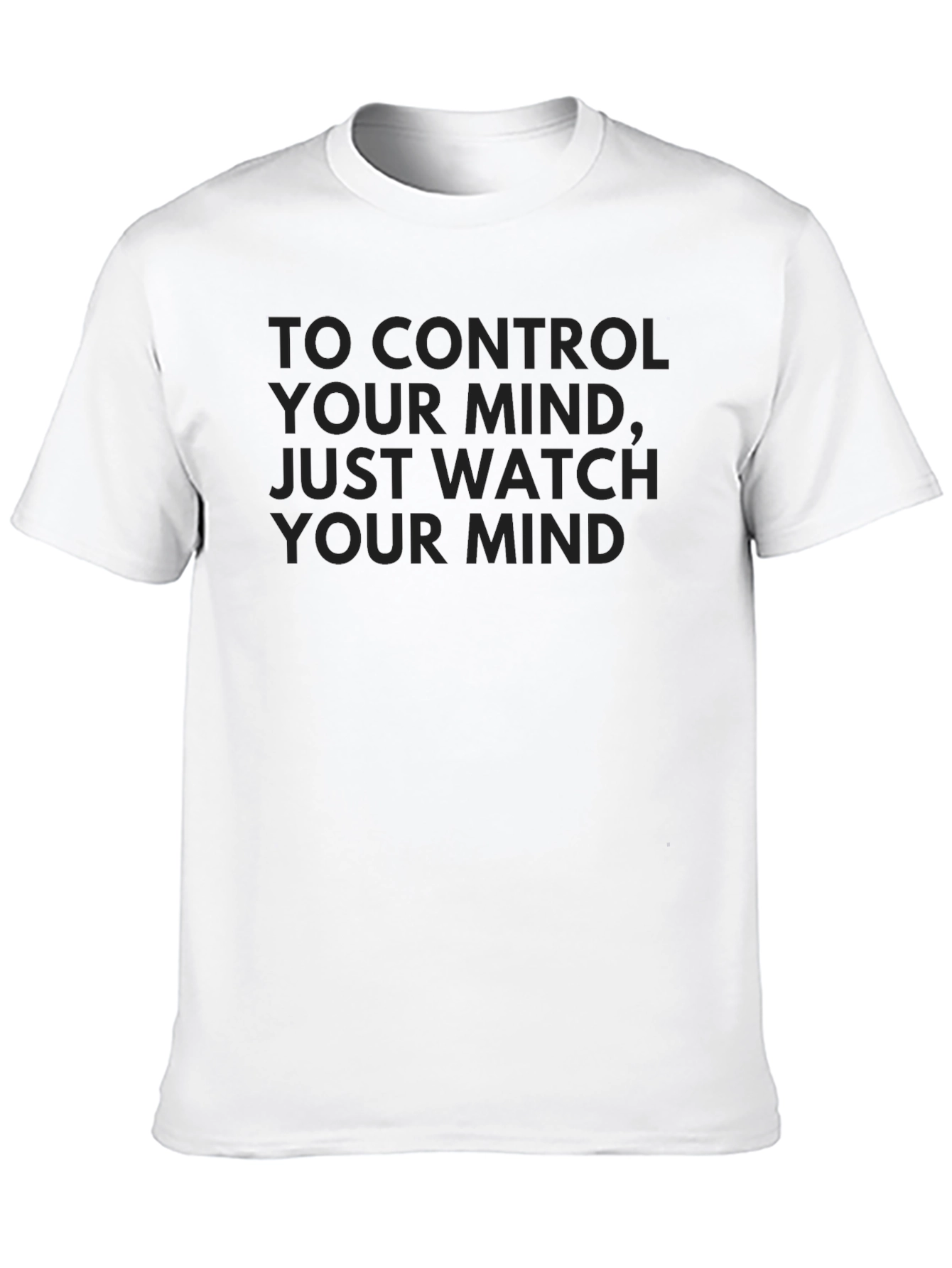 Mind Control Graphic Tee - Soft Cotton