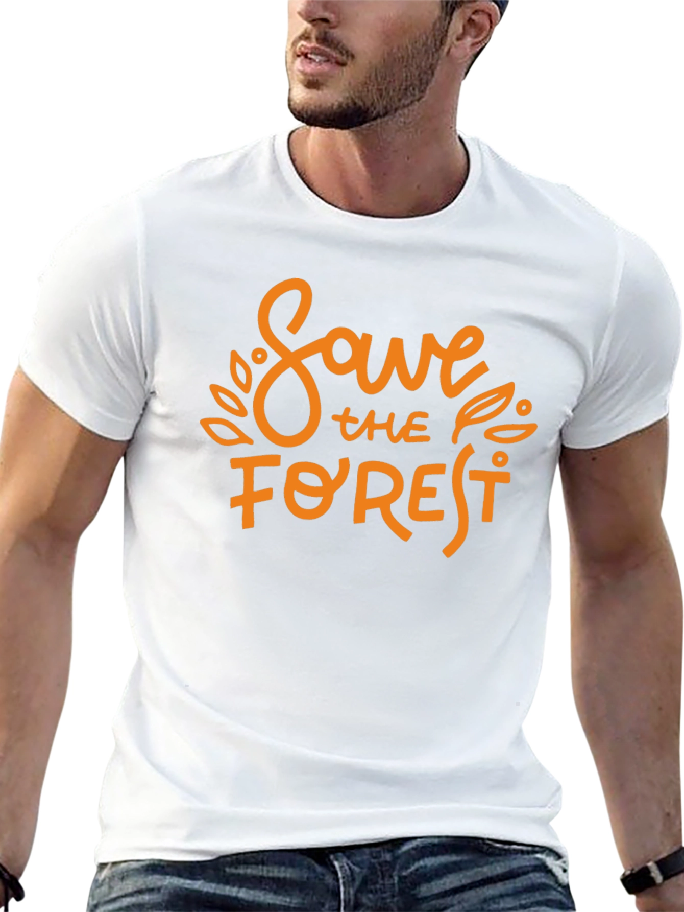 Save the Forest Graphic T-Shirt - Eco-Friendly Tee