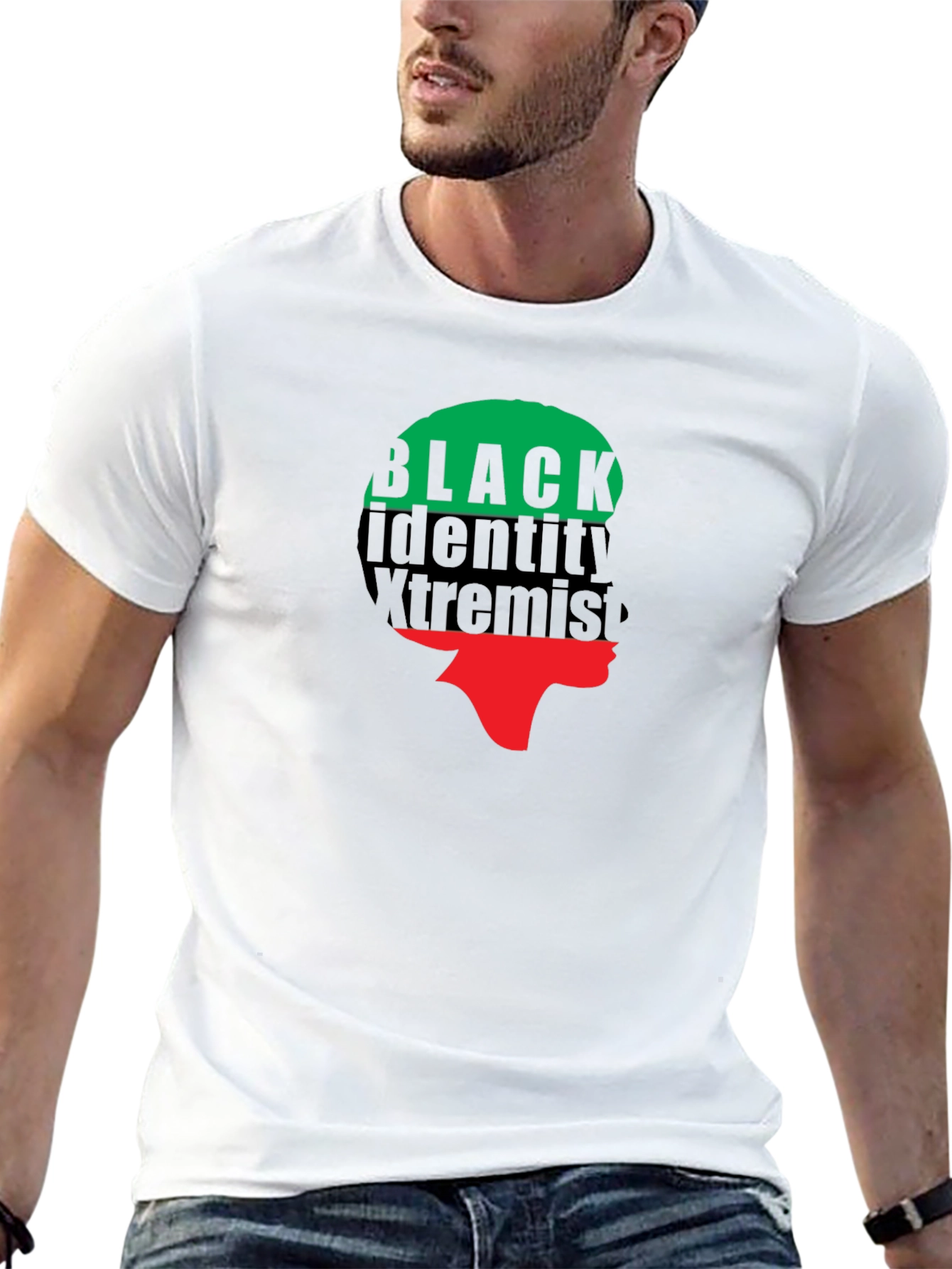 Black Identity Extremist Graphic T-Shirt