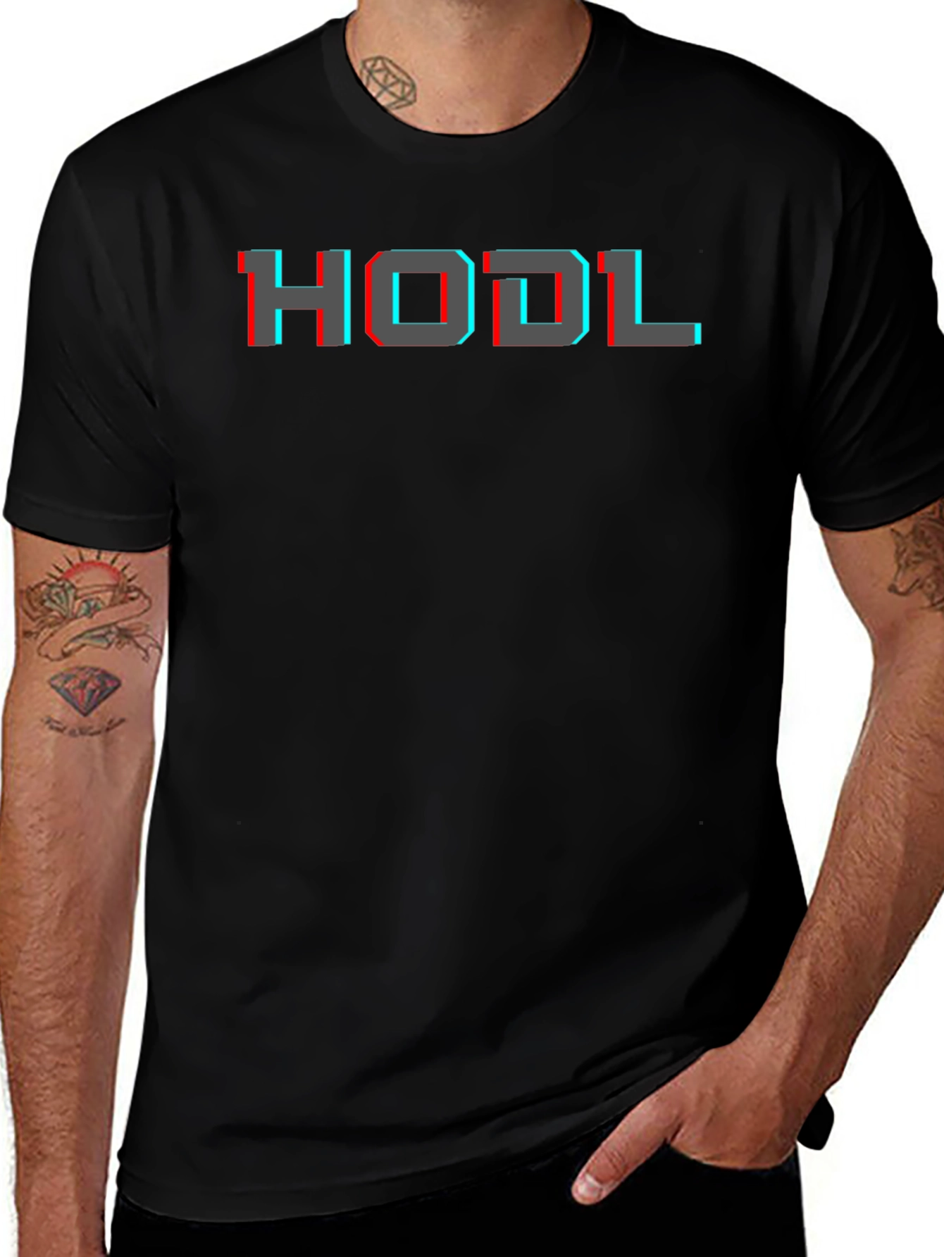 HODL Graphic T-Shirt - Crypto Investor Tee
