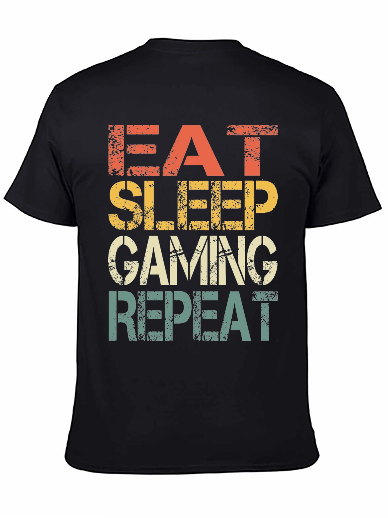 Eat Sleep Gaming Repeat T-Shirt - Gamer Gift