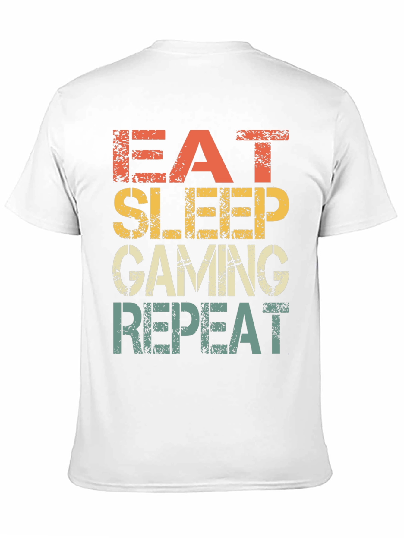 Eat Sleep Gaming Repeat T-Shirt - Gamer Gift