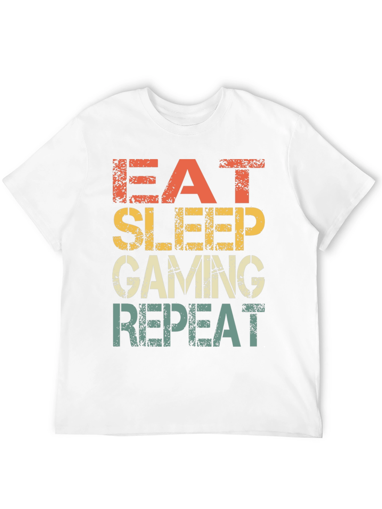 Eat Sleep Gaming Repeat T-Shirt - Gamer Gift