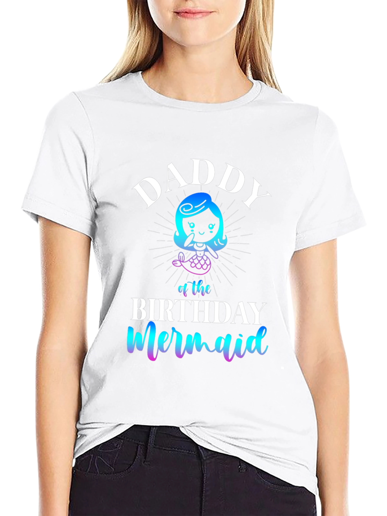 Daddy of the Birthday Mermaid T-Shirt
