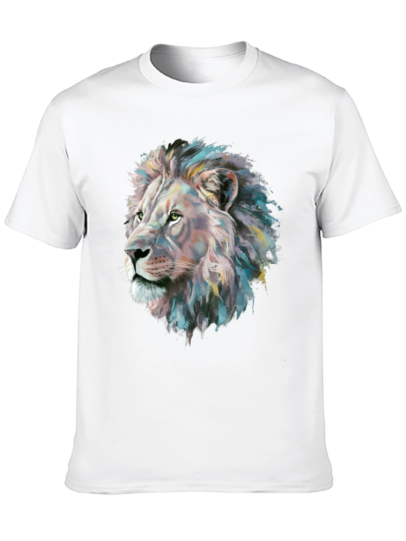 Lion Graphic Tee - Stylish Mens T-Shirt