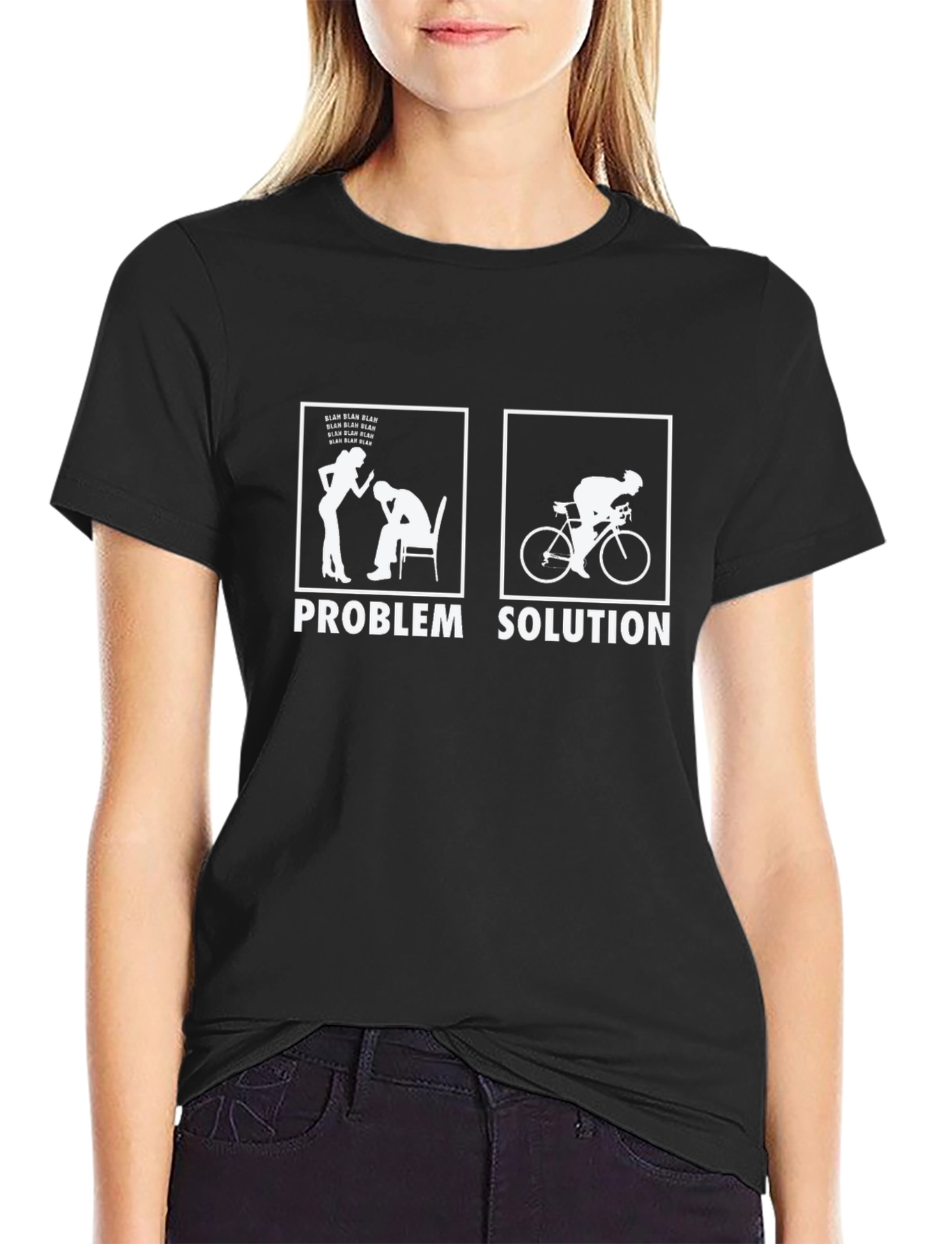 Cycling Problem Solution Graphic T-Shirt