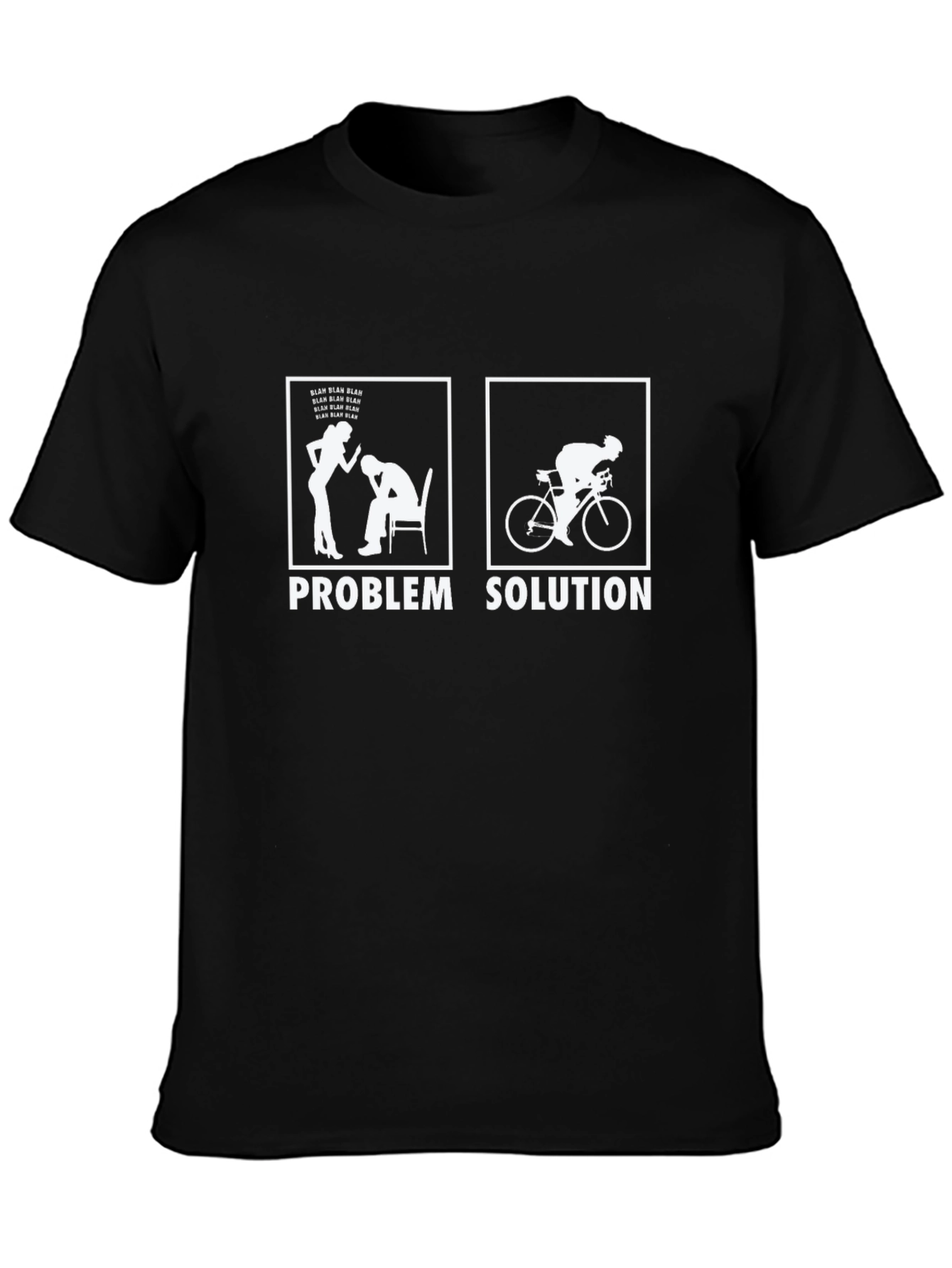 Cycling Problem Solution Graphic T-Shirt