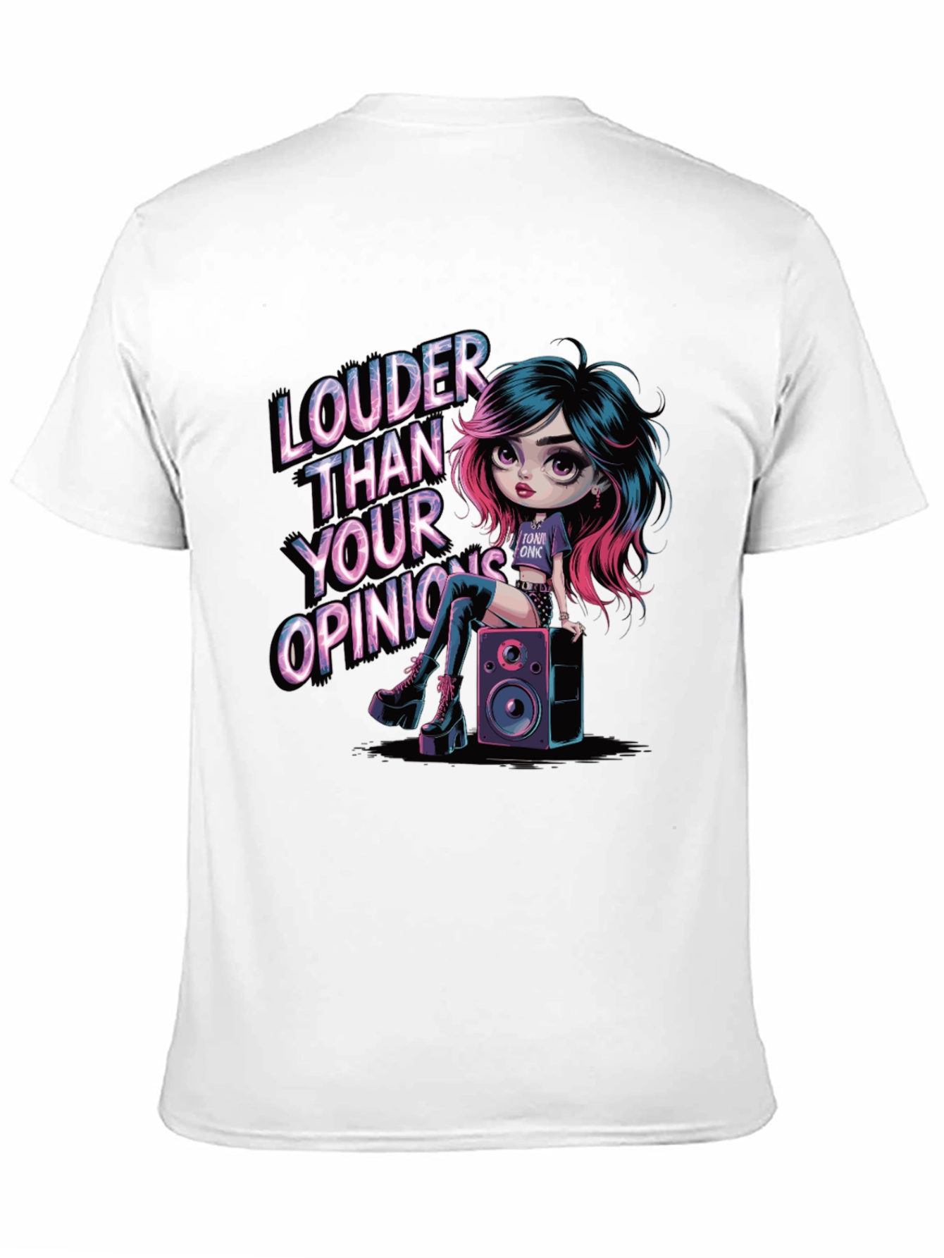 Louder Than Your Opinions Graphic T-Shirt