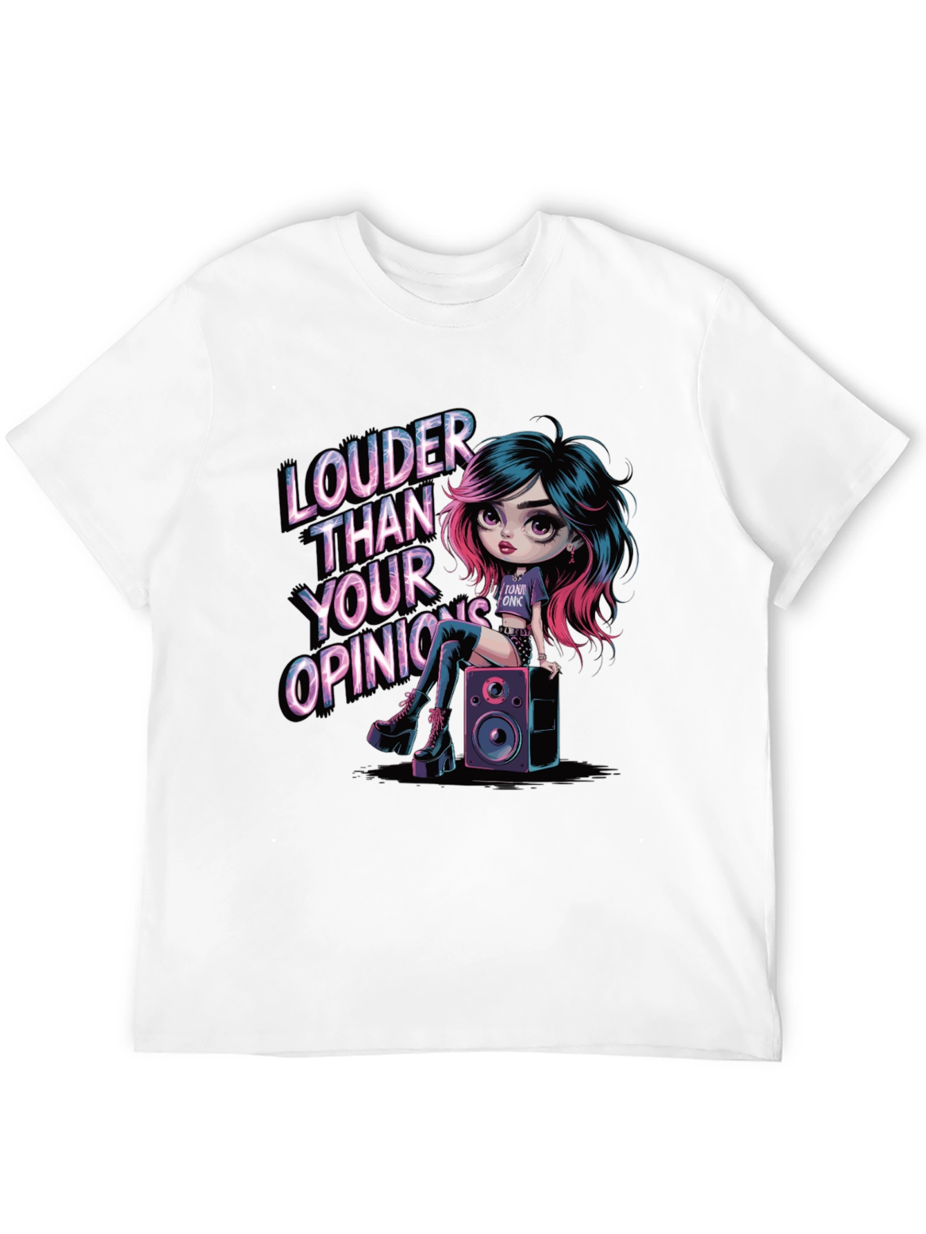 Louder Than Your Opinions Graphic T-Shirt