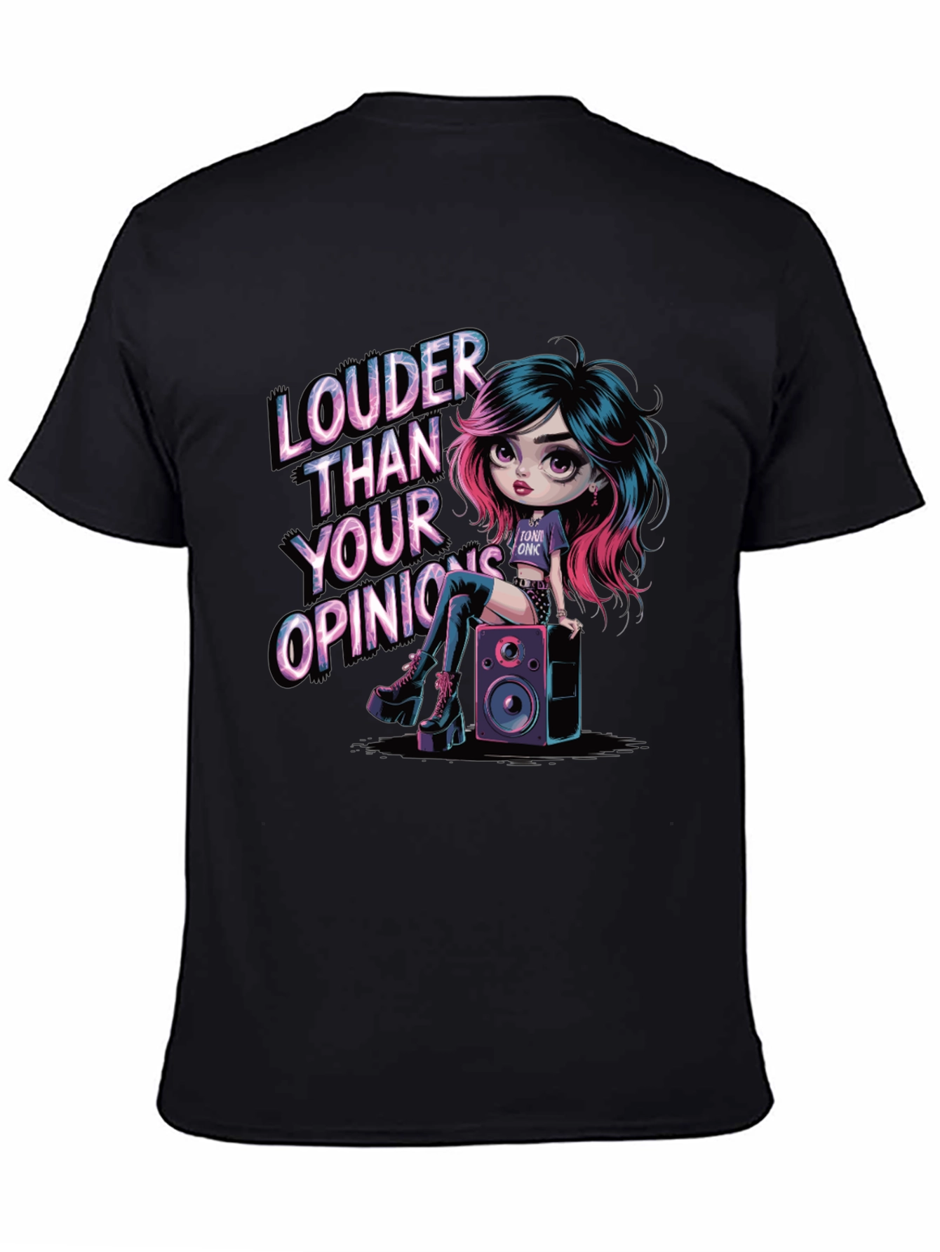 Louder Than Your Opinions Graphic T-Shirt