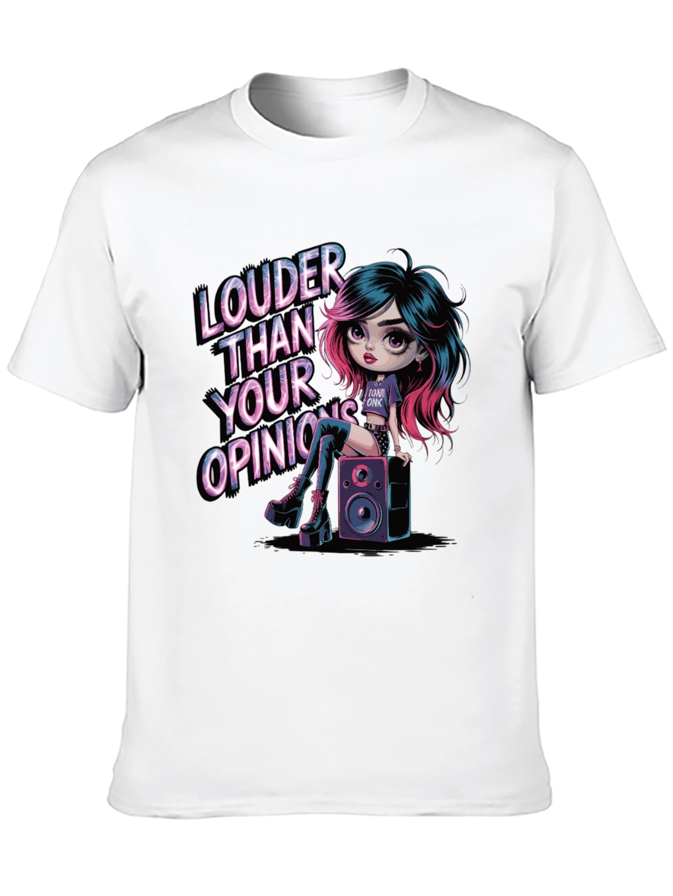 Louder Than Your Opinions Graphic T-Shirt